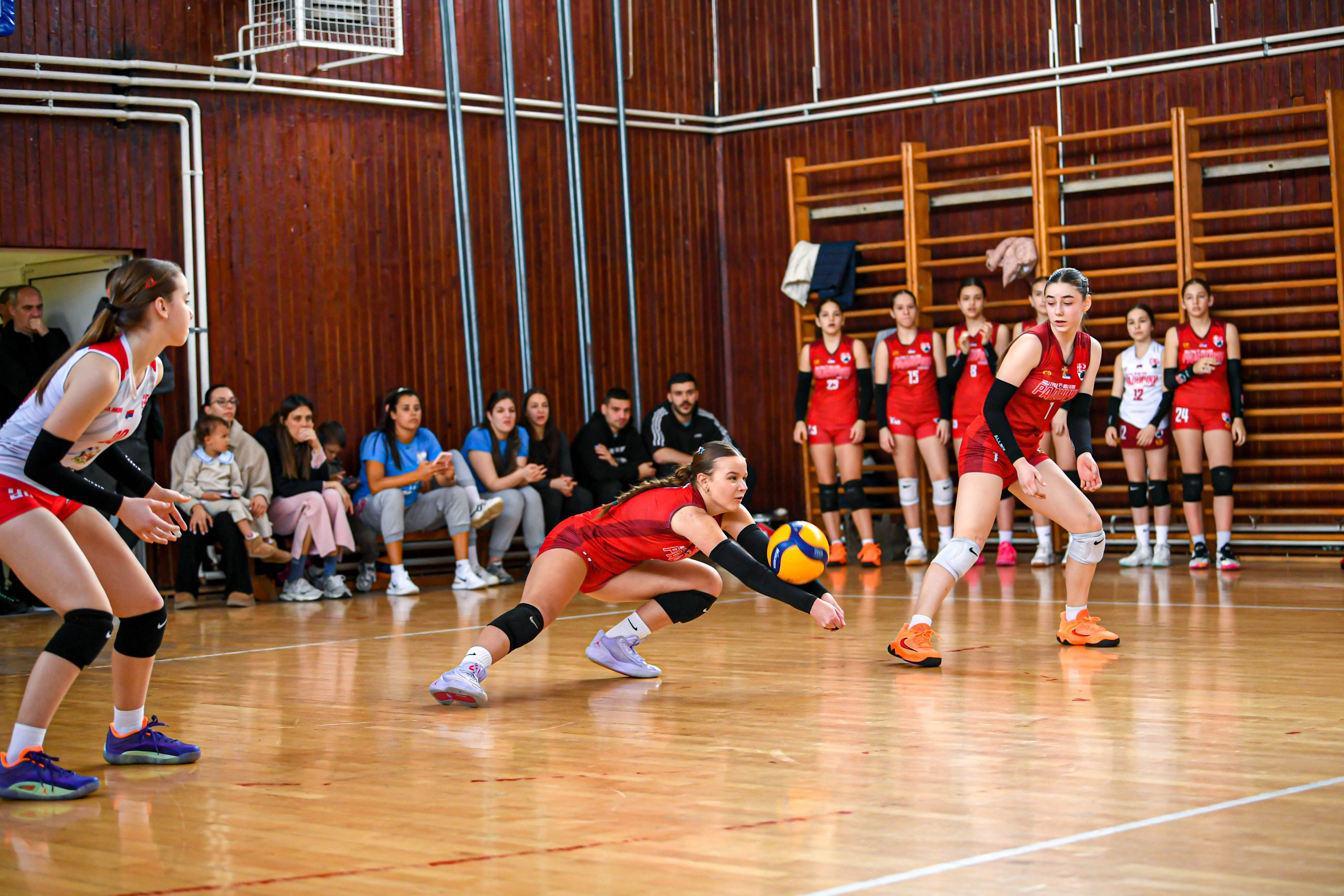 Odbojka 22.03.  Radnicki KG — BlockVolley JAG. Foto Simic Jagodina