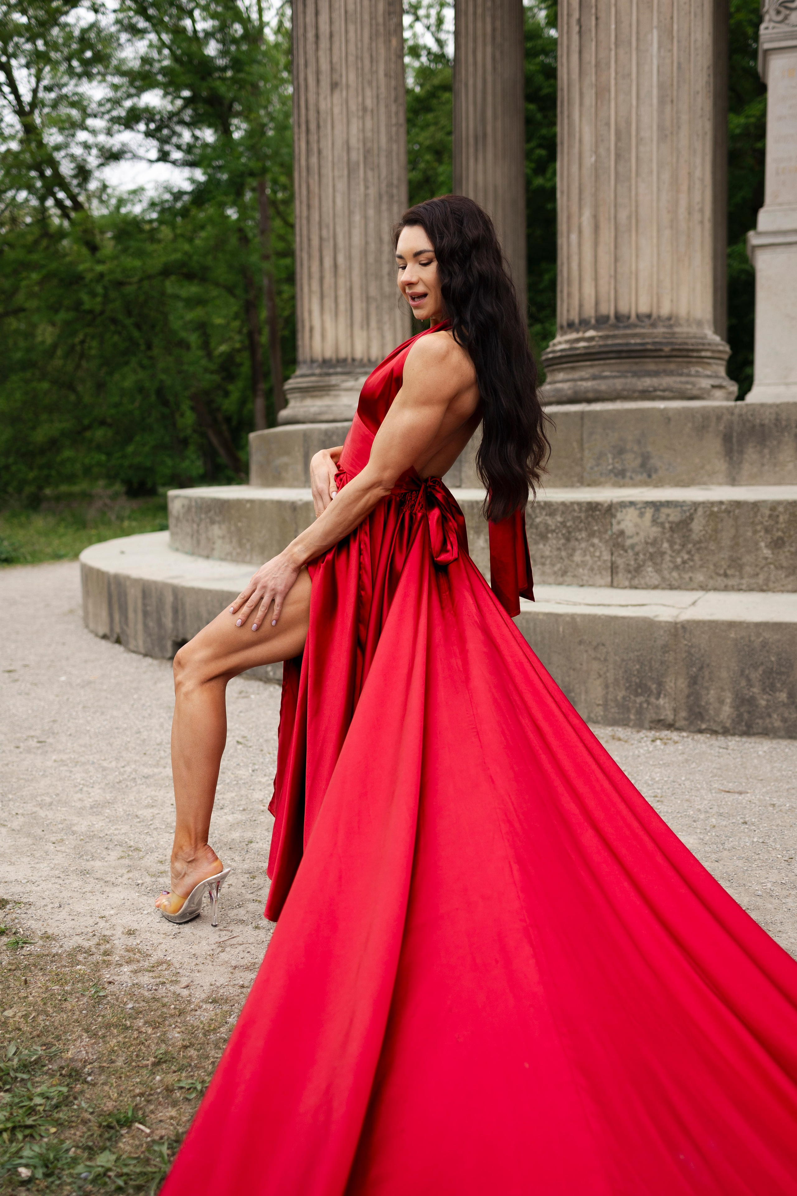 Long dresses shooting. Photographer in Munich