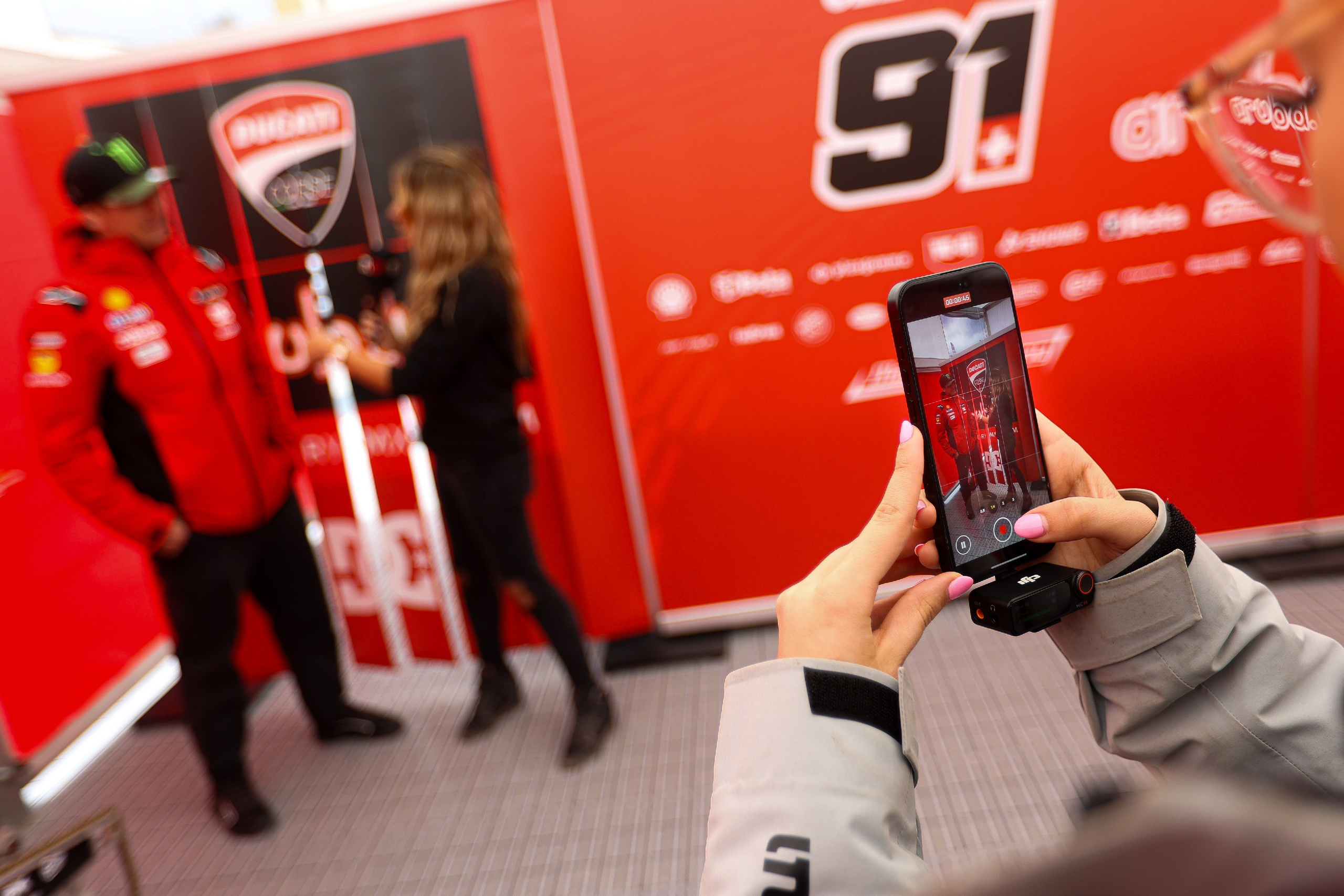 Lisa Leyland Jeremy Seewer MXGP Ducati rider Motocross World Championship