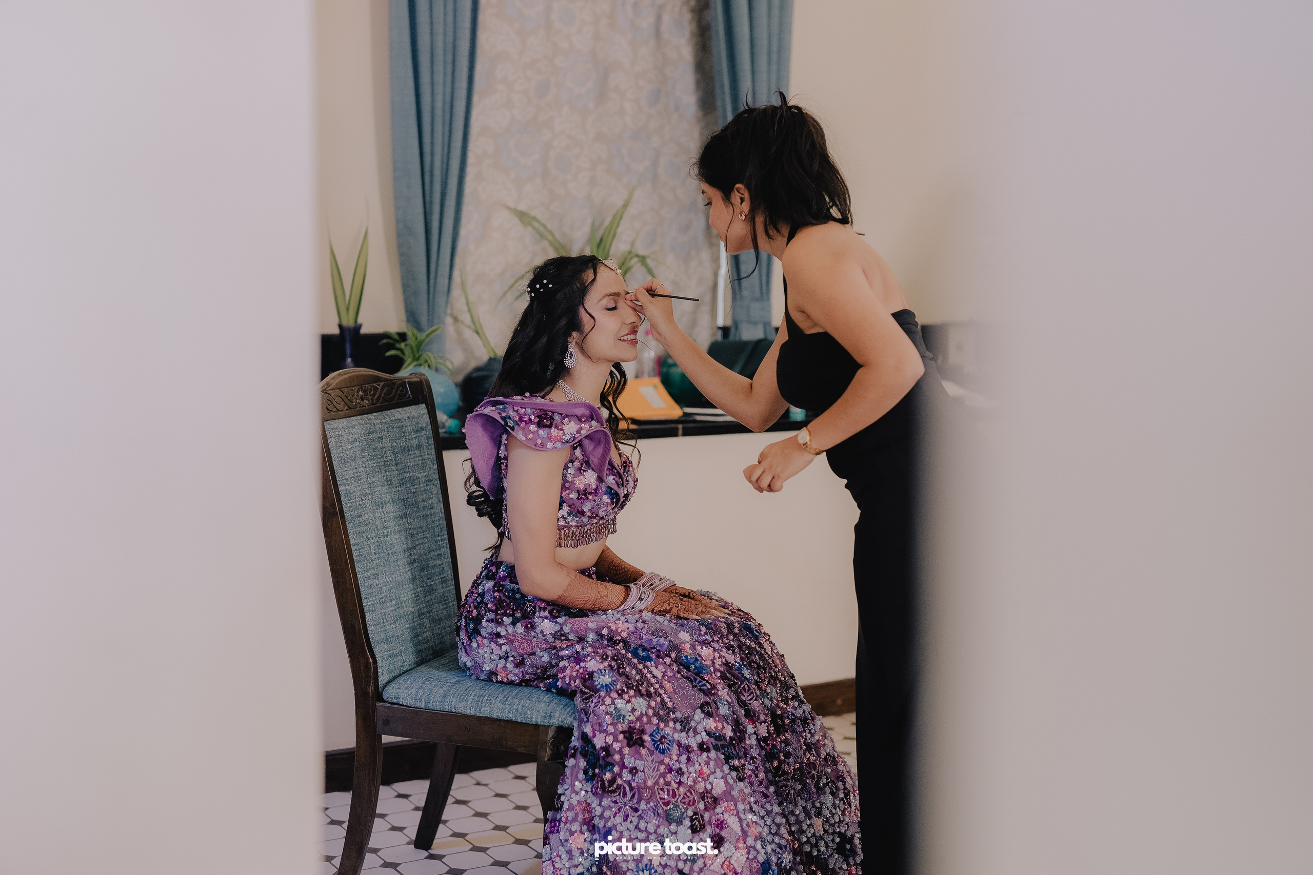 Varamala Ft. Barbie & Aneesh. Fine art Wedding Photographers in India & Canada