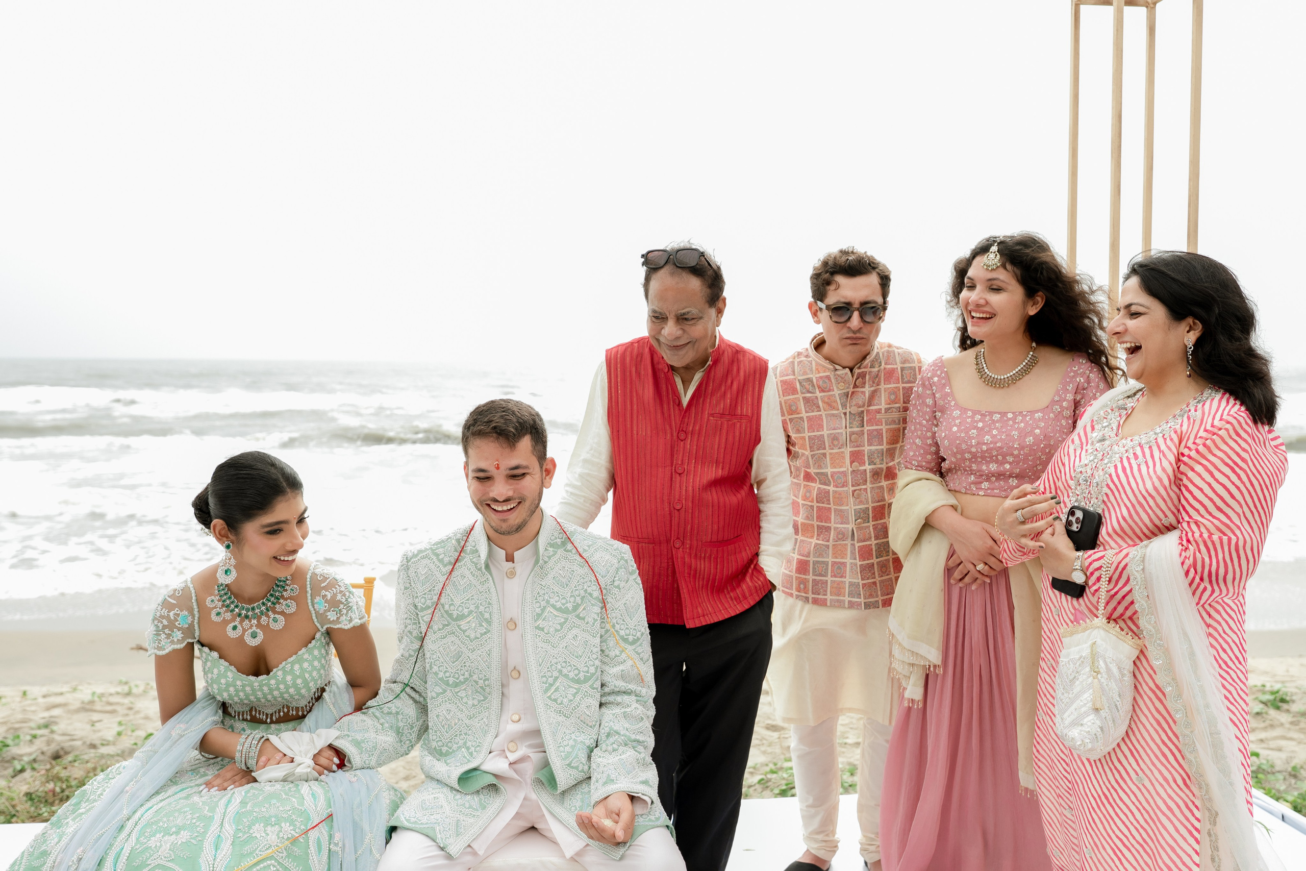 Beach Shaadi! Ft. Aishwarya & Milan. Fine art Wedding Photographers in India & Canada