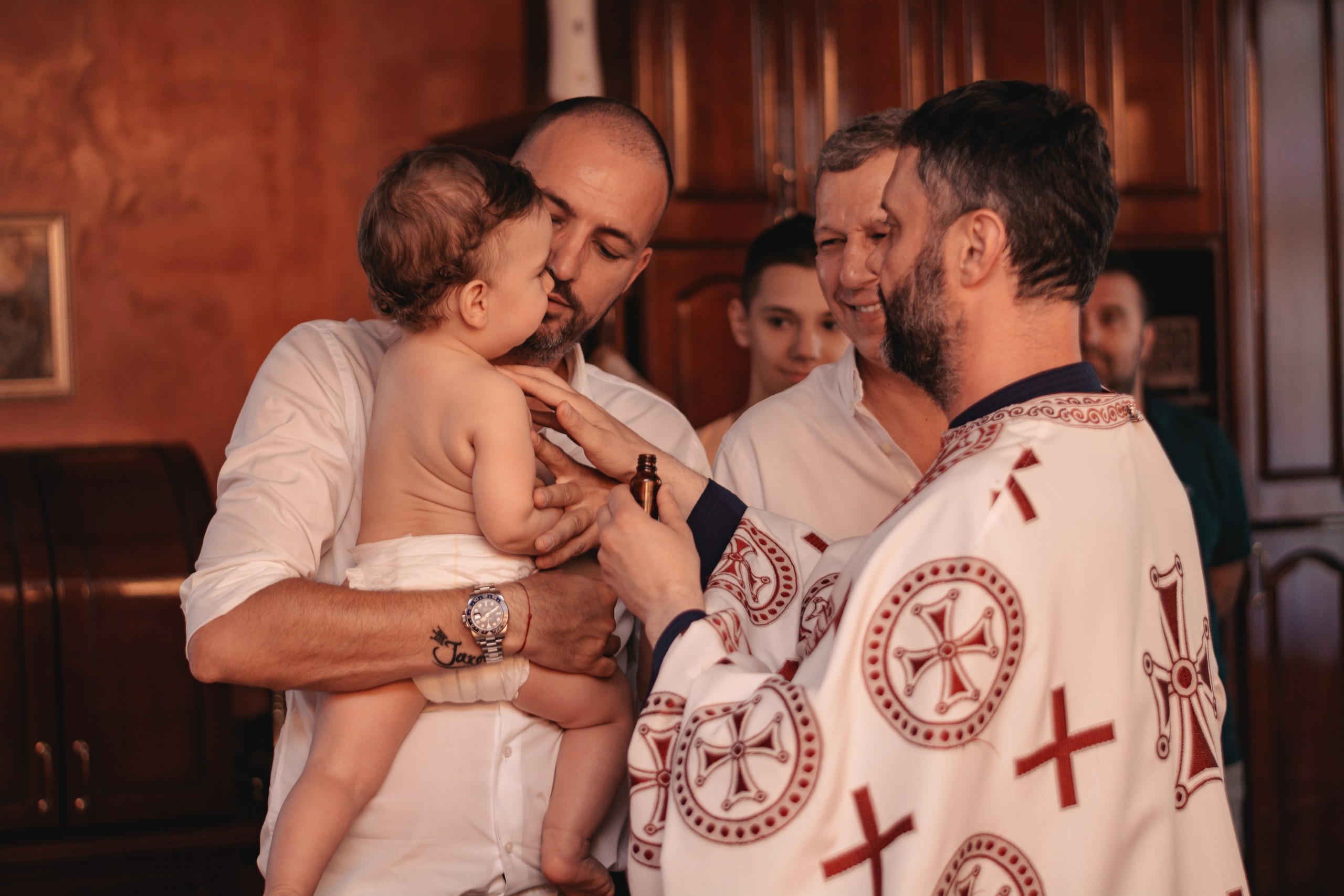 Lazar, krštenje i rođendan. BambinaaPhotography