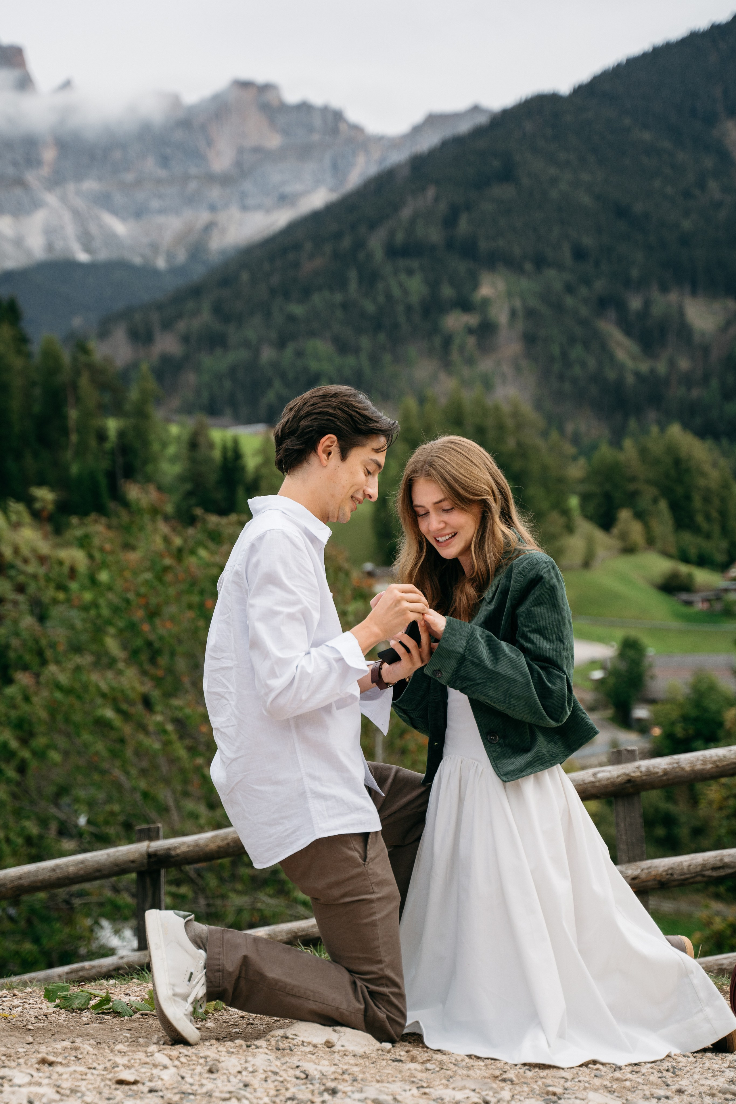 N & A (Dolomites, Italy). Marriage Proposal Photographer in Verona & Lake Garda | Diana Fedrigo