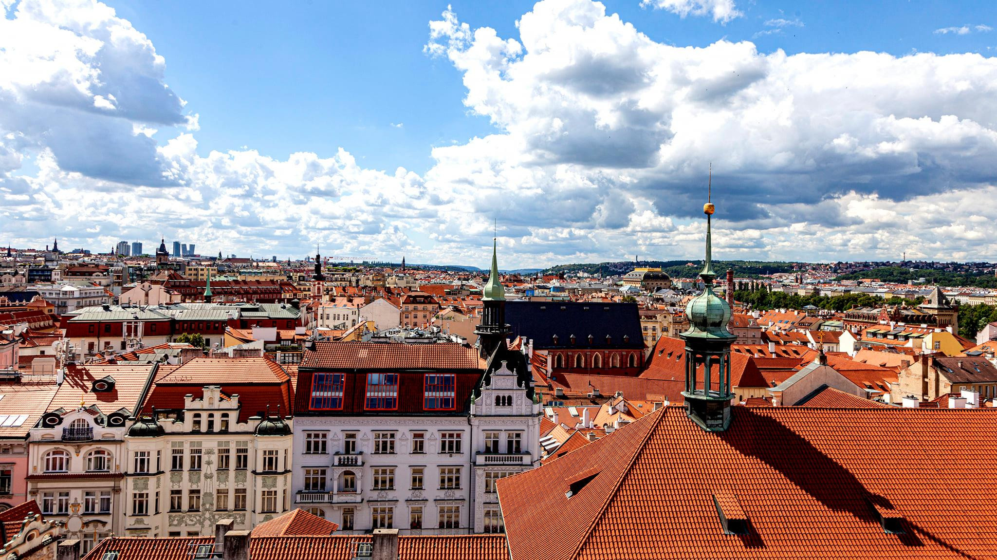 80.Roofs of Prague.28/6/2020. Путешествия в формате 360......