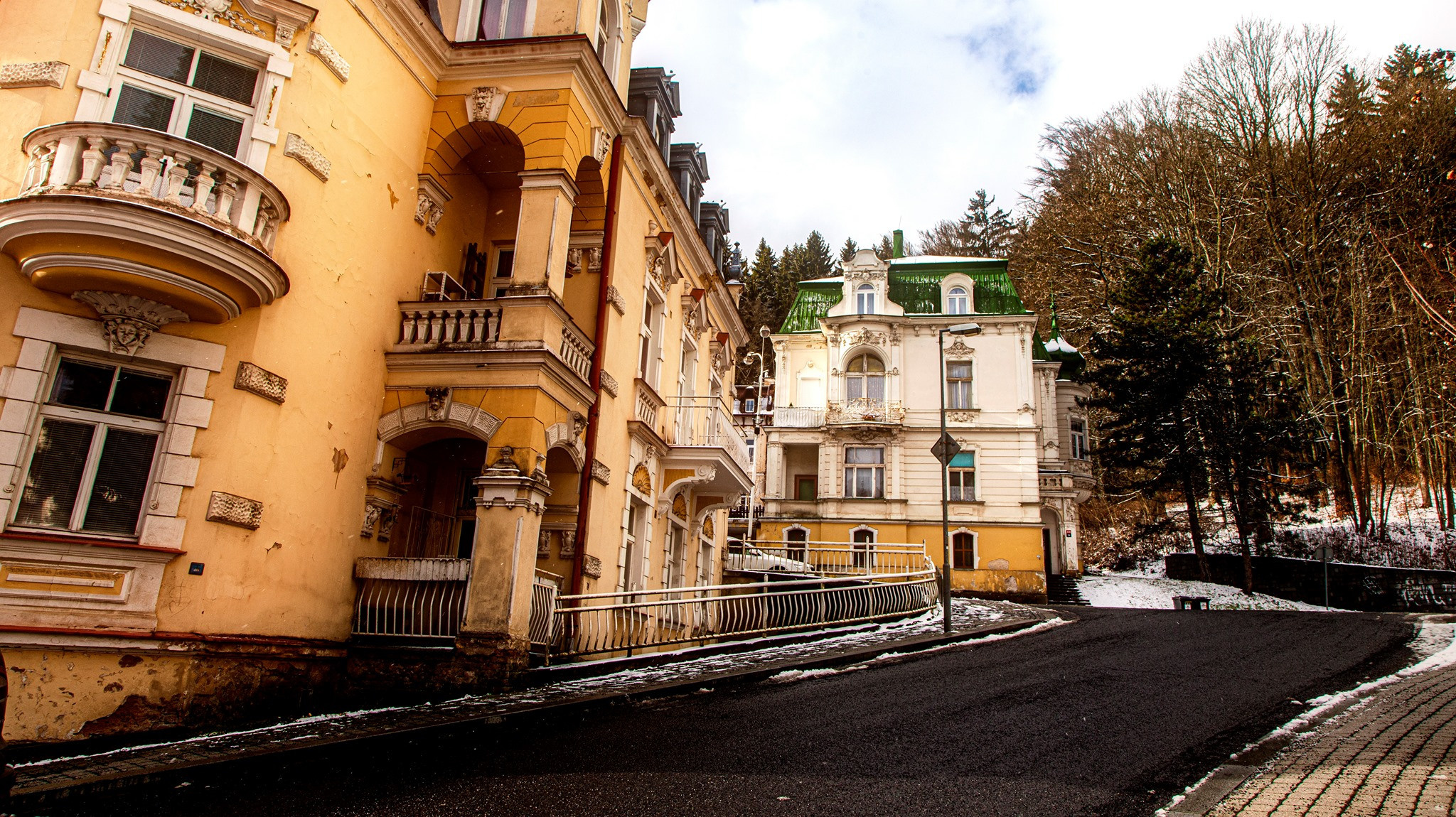 75.Mariánské Lázně.3/2-9/2/2020. Путешествия в формате 360......