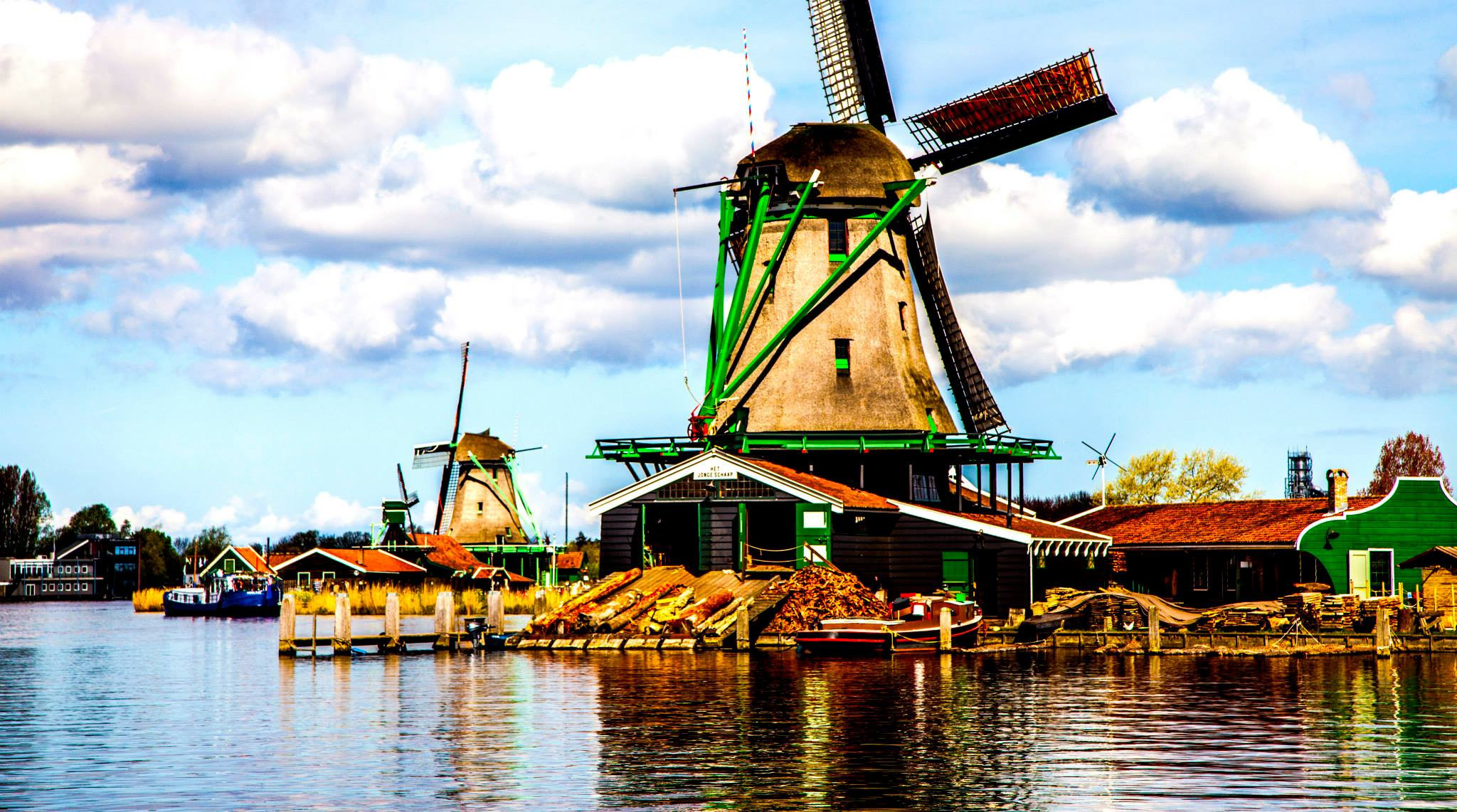 14.Zaanse Schans. Путешествия в формате 360......
