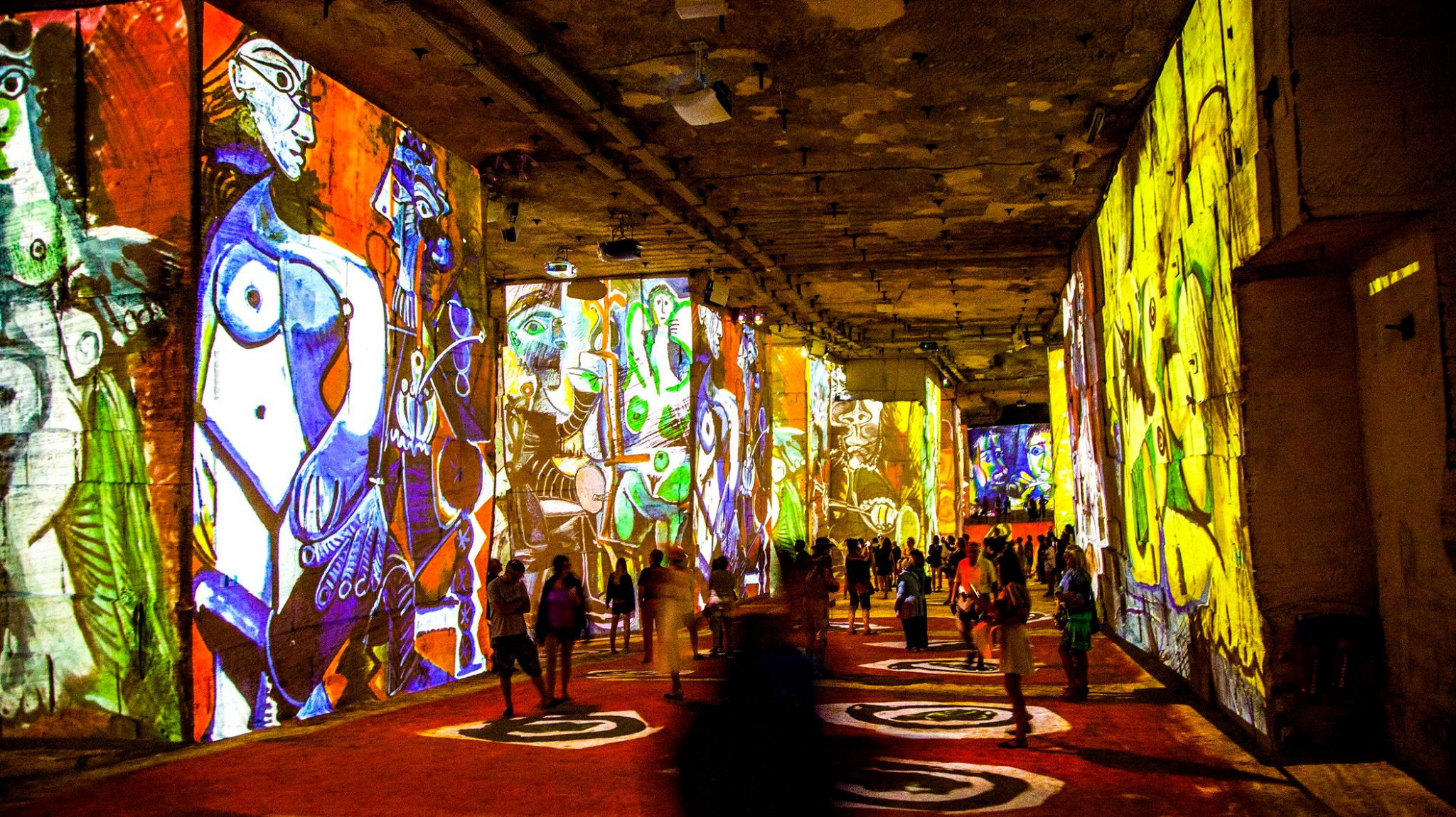 38.France 4/7-8/7/2018.Carrières de Lumières. Путешествия в формате 360......