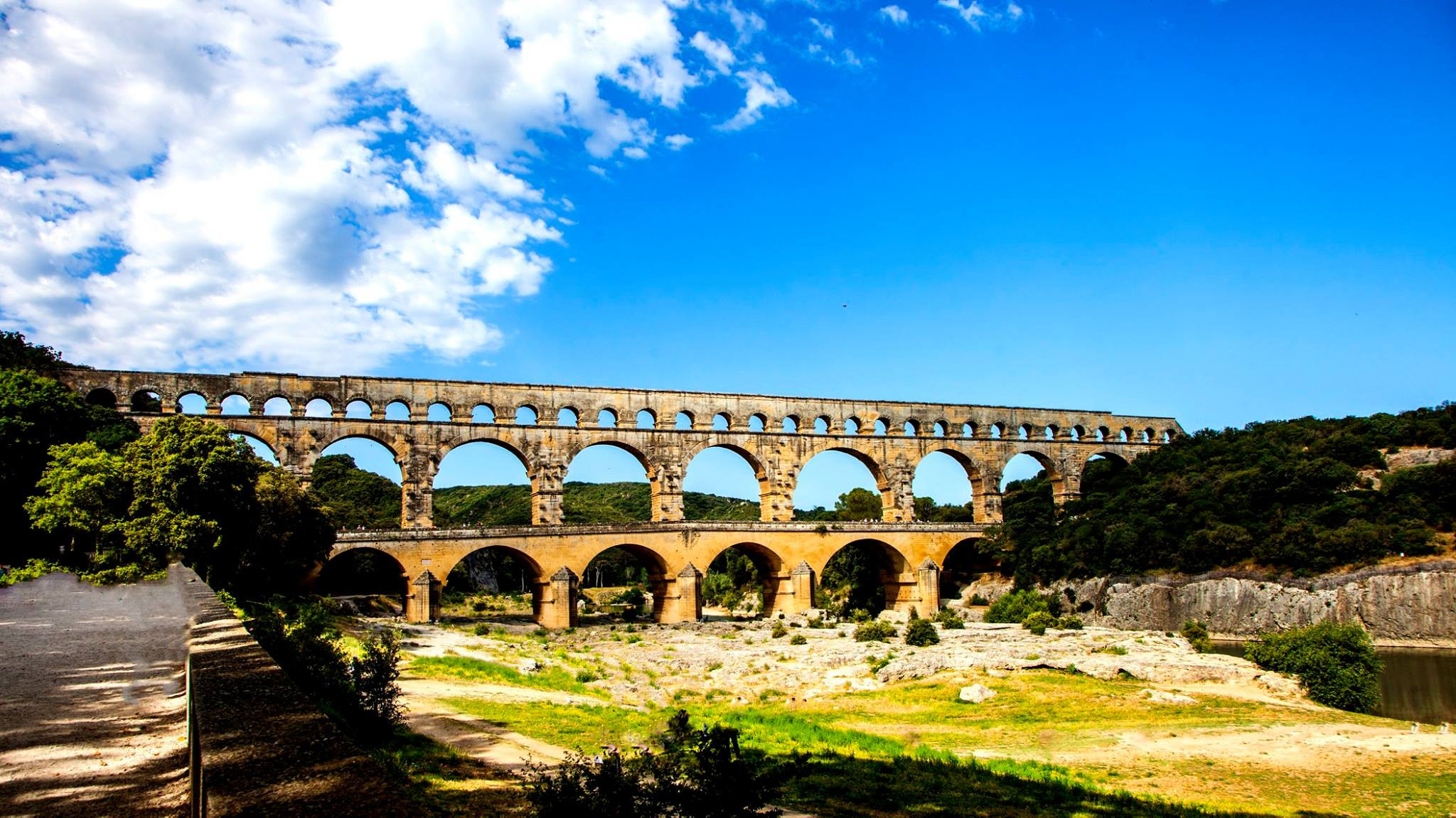39.France 4/7-8/7/2018.Pont du Gare. Путешествия в формате 360......