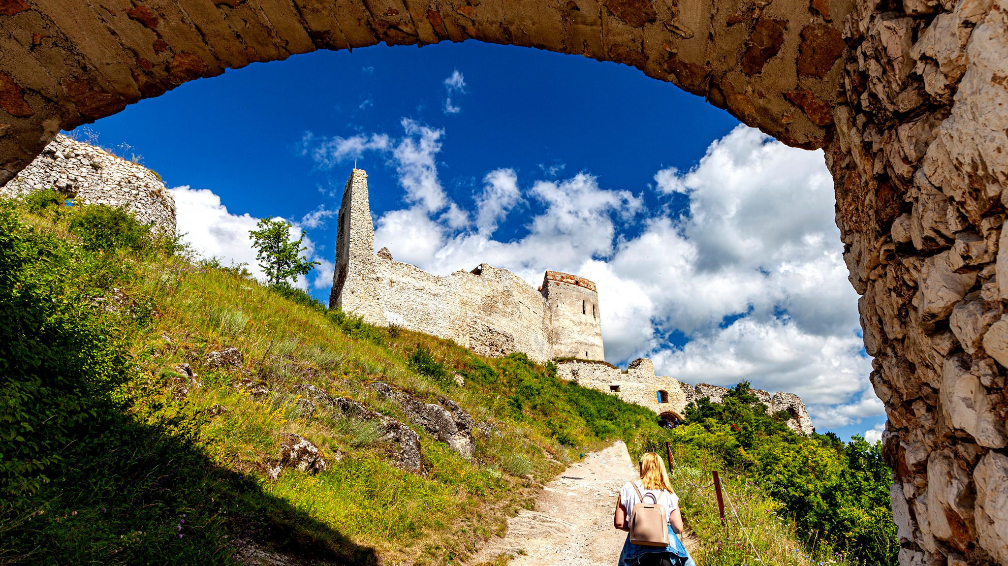 84.Čachtický hrad.13/7-19/7/2020. Путешествия в формате 360......