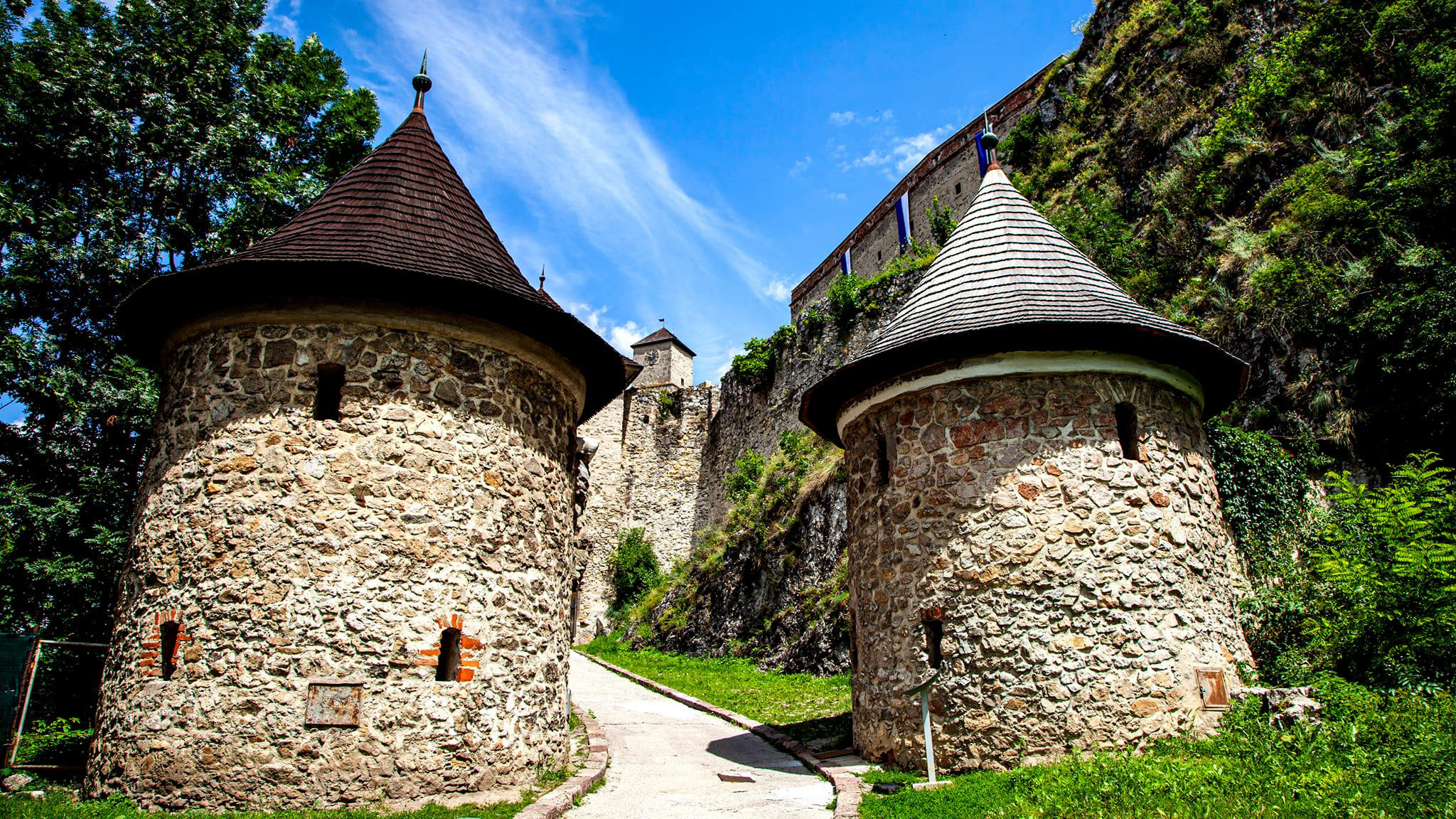 81.Trenčínský hrad.13/7-19/7/2020. Путешествия в формате 360......