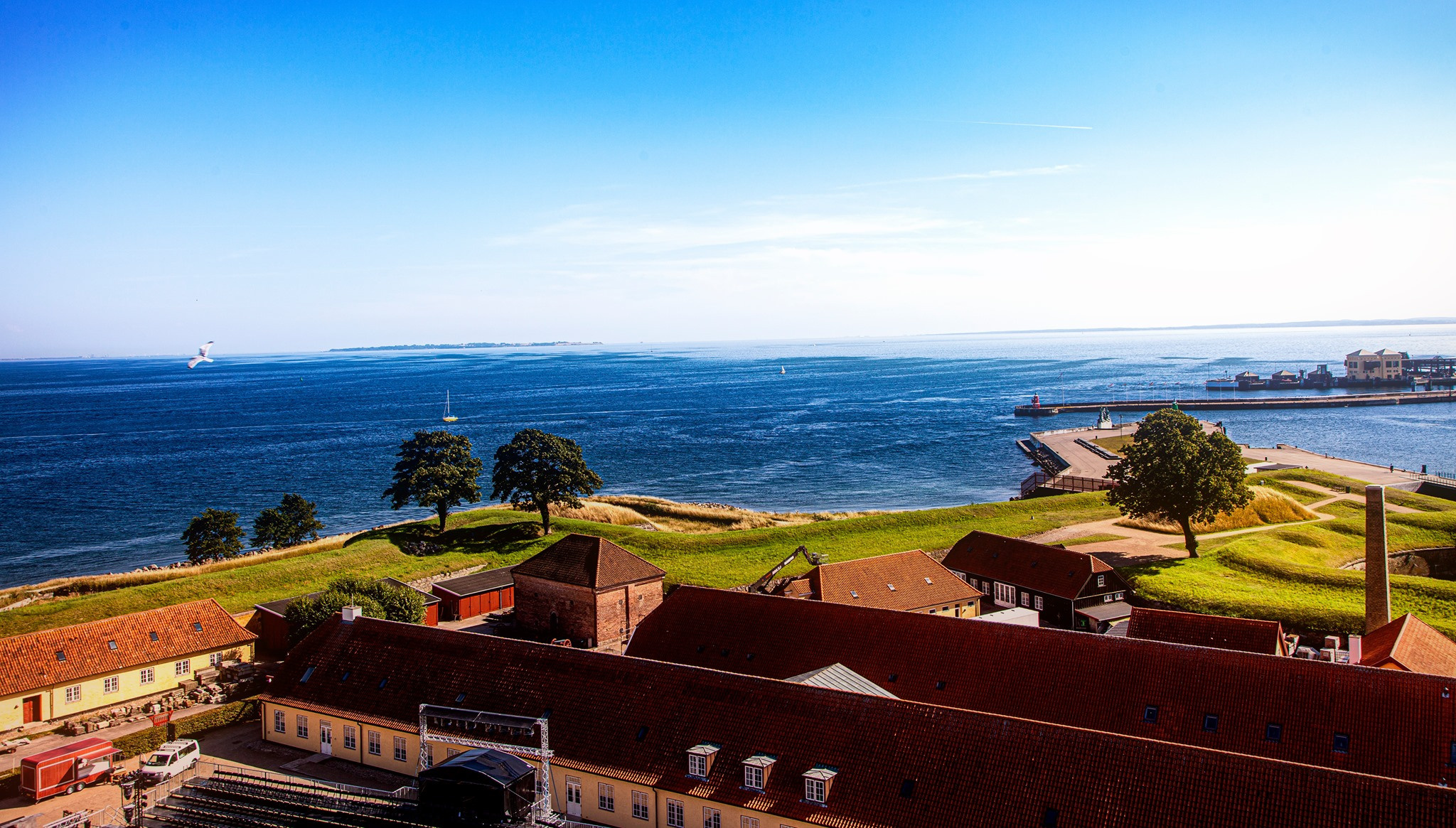 64.Kongeriget Danmark.Helsingør.Kronborg.22/7-30/7/2019. Путешествия в формате 360......