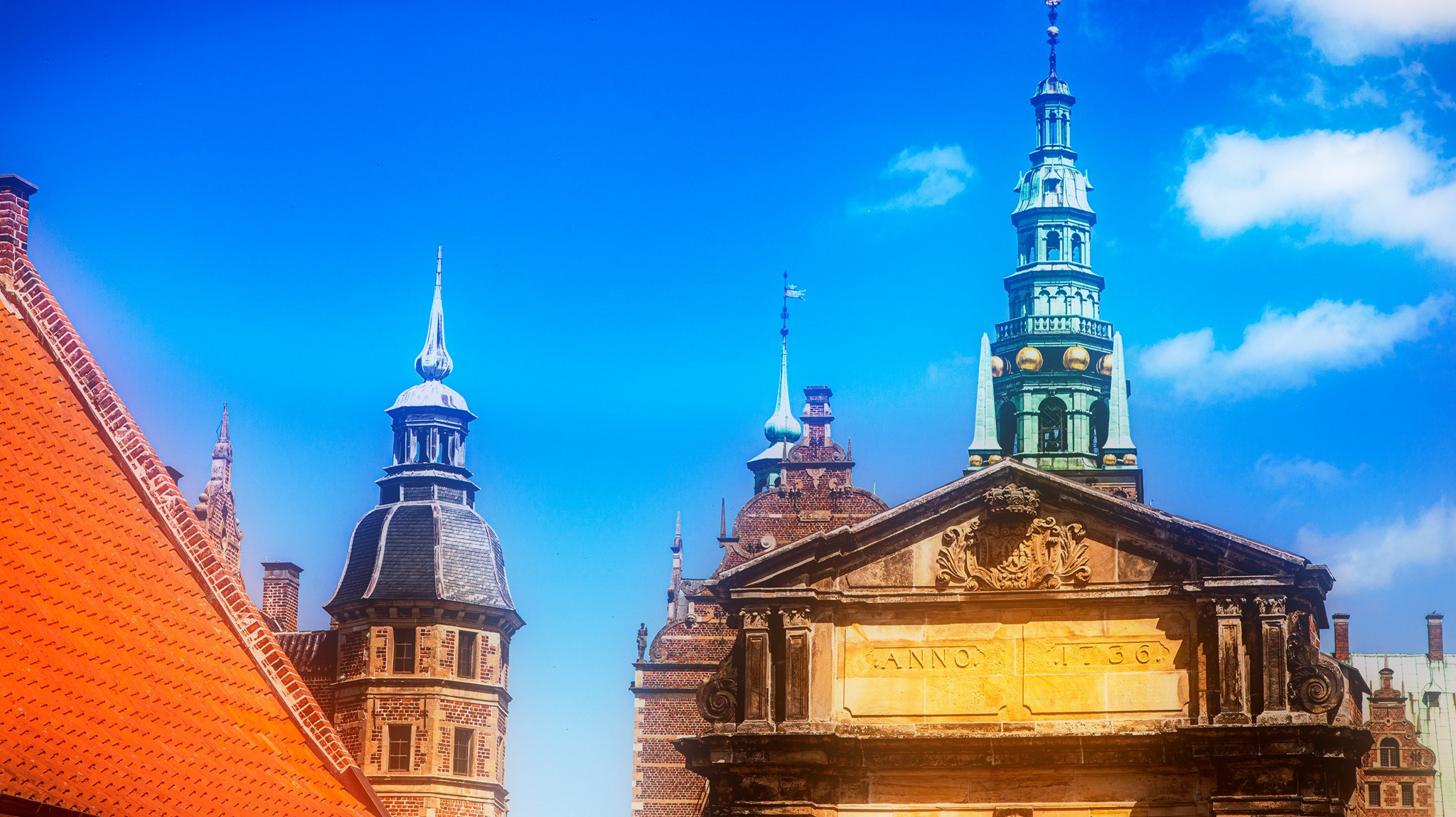 63.Kongeriget Danmark.Frederiksborg.Hillerød.22/7-30/7/2019. Путешествия в формате 360......