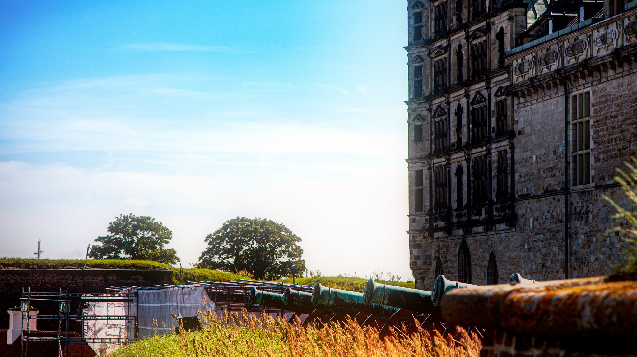 64.Kongeriget Danmark.Helsingør.Kronborg.22/7-30/7/2019. Путешествия в формате 360......