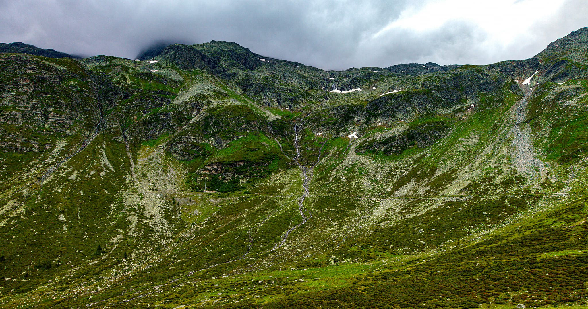 96.Перевал Passo dello Spluga и деревня Montespluga.18.7.2021. Путешествия в формате 360......