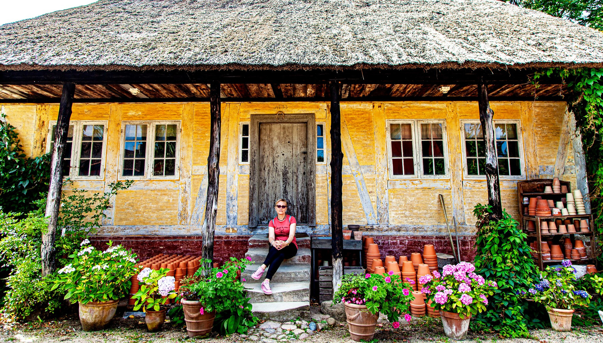 61.Kongeriget Danmark.Argus.Den Gamle By.22/7-30/7/2019. Путешествия в формате 360......