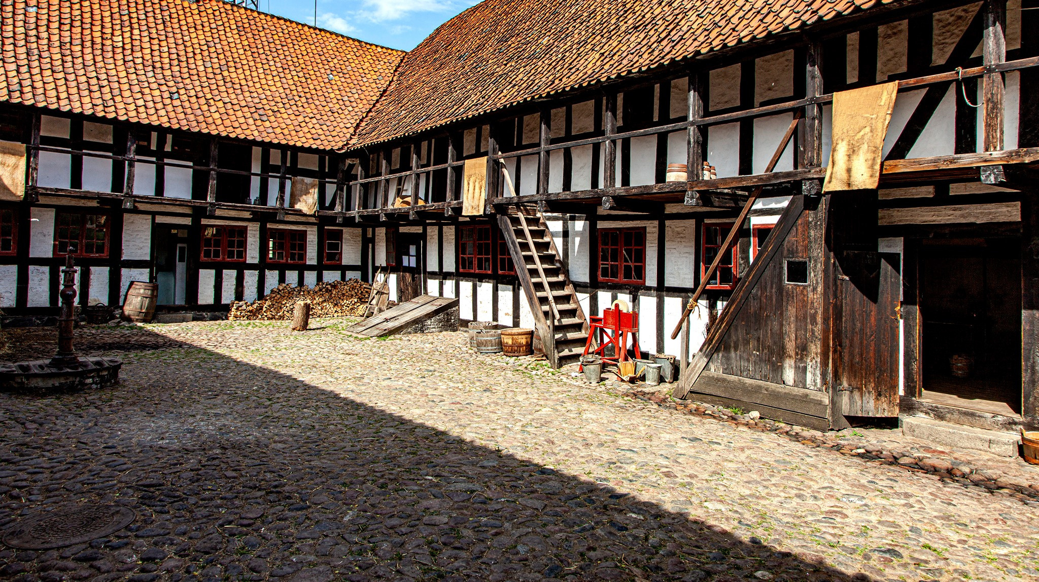 61.Kongeriget Danmark.Argus.Den Gamle By.22/7-30/7/2019. Путешествия в формате 360......
