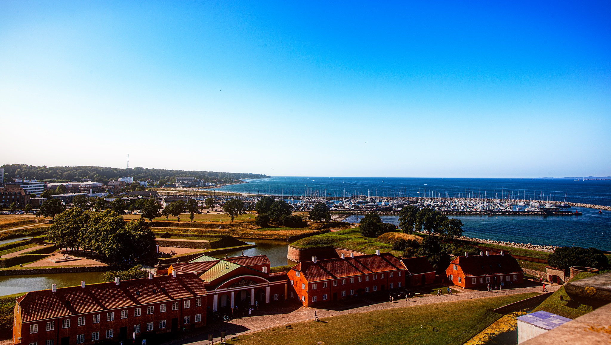 64.Kongeriget Danmark.Helsingør.Kronborg.22/7-30/7/2019. Путешествия в формате 360......