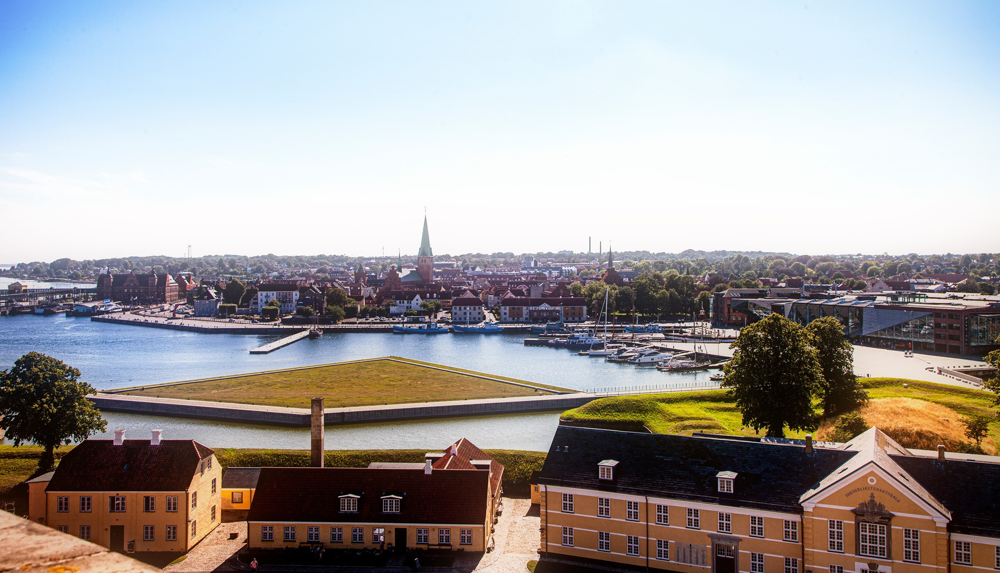 64.Kongeriget Danmark.Helsingør.Kronborg.22/7-30/7/2019. Путешествия в формате 360......