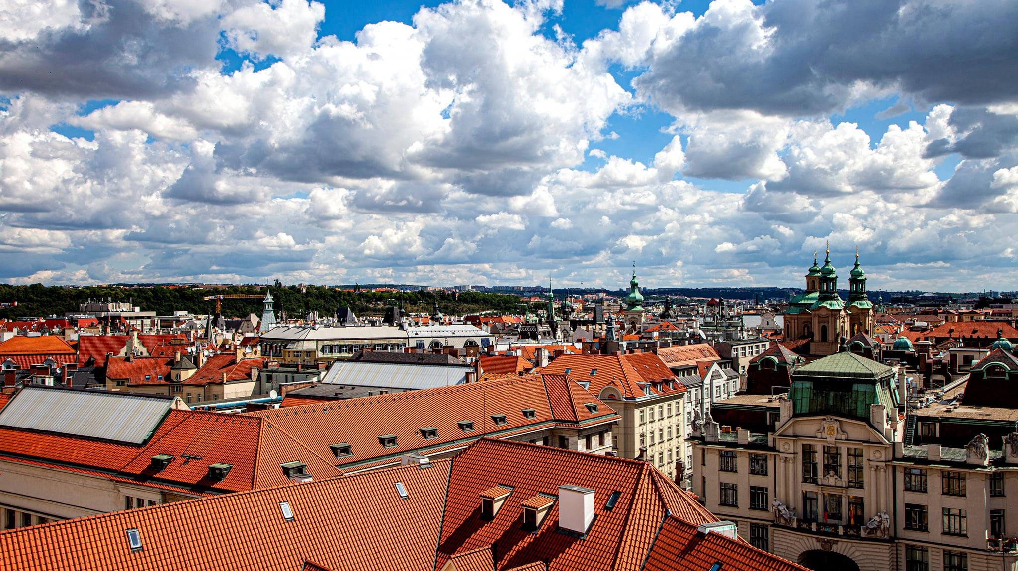 80.Roofs of Prague.28/6/2020. Путешествия в формате 360......