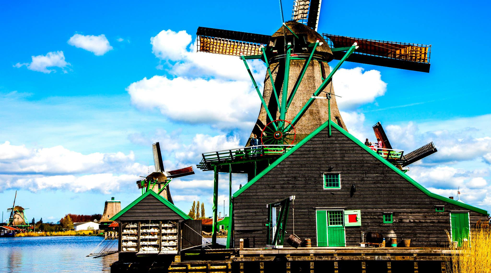 14.Zaanse Schans. Путешествия в формате 360......