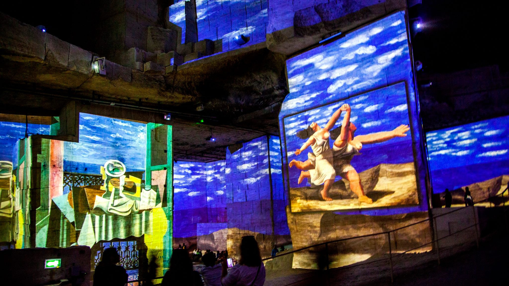 38.France 4/7-8/7/2018.Carrières de Lumières. Путешествия в формате 360......