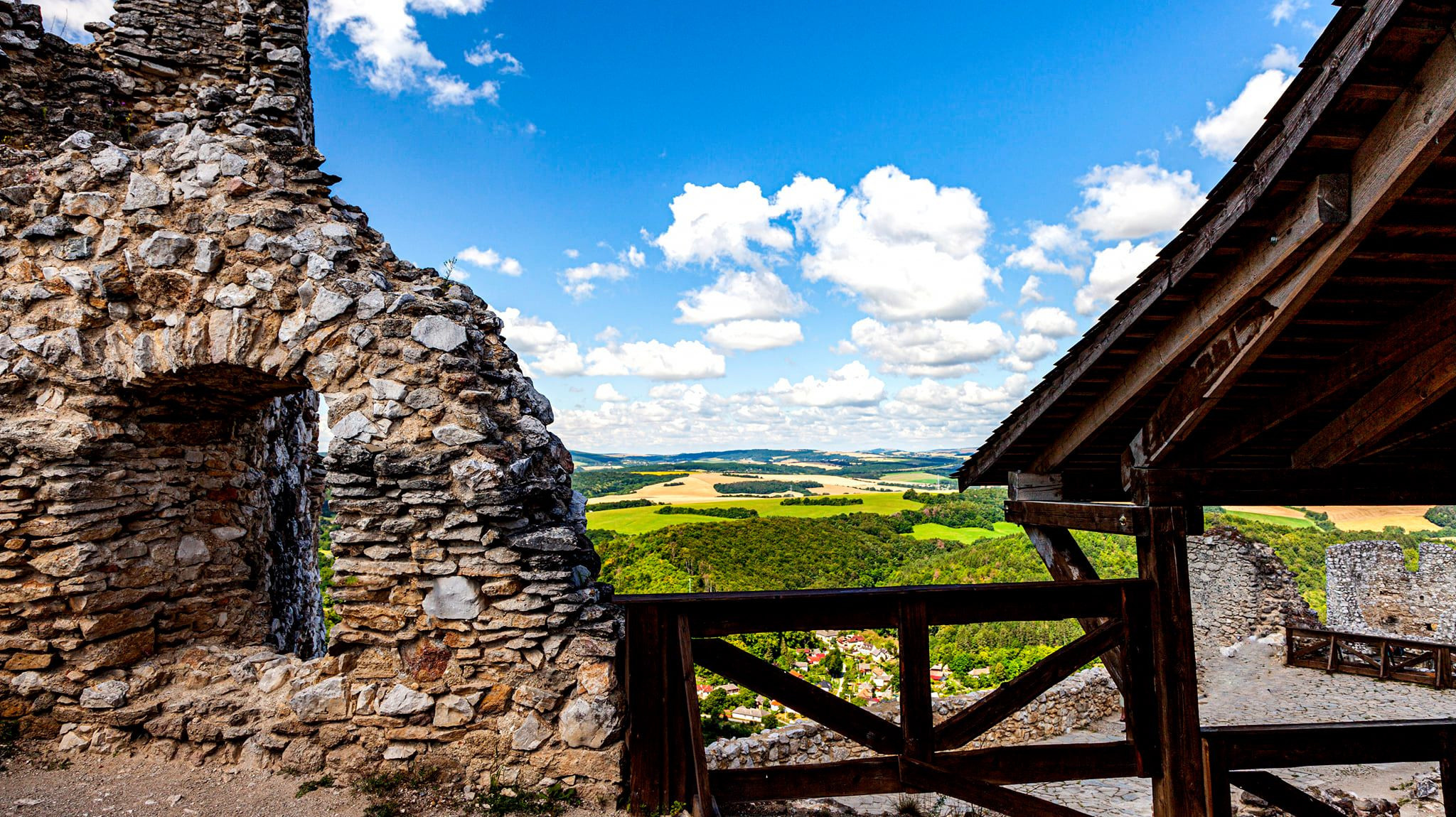 84.Čachtický hrad.13/7-19/7/2020. Путешествия в формате 360......