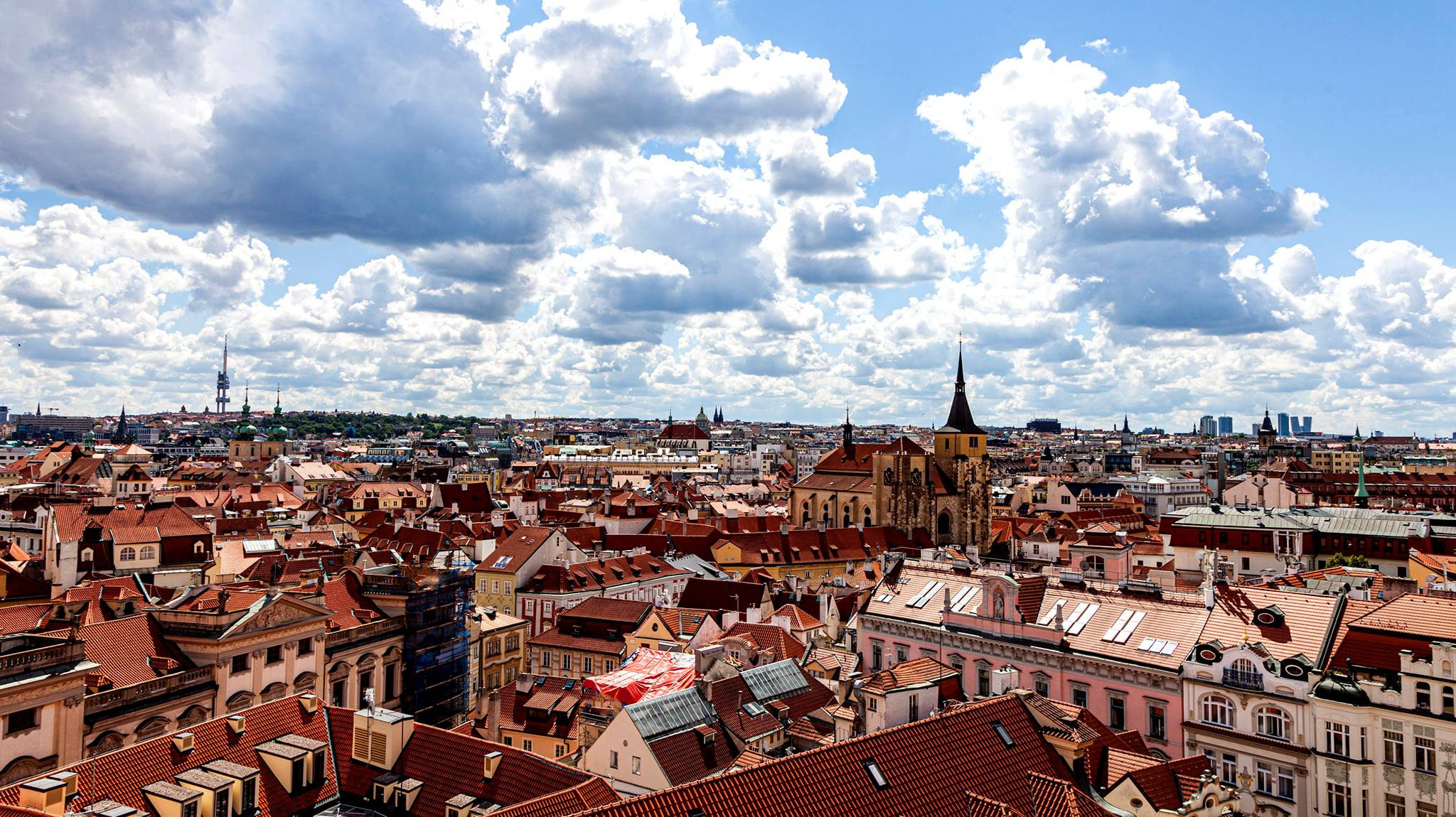 80.Roofs of Prague.28/6/2020. Путешествия в формате 360......
