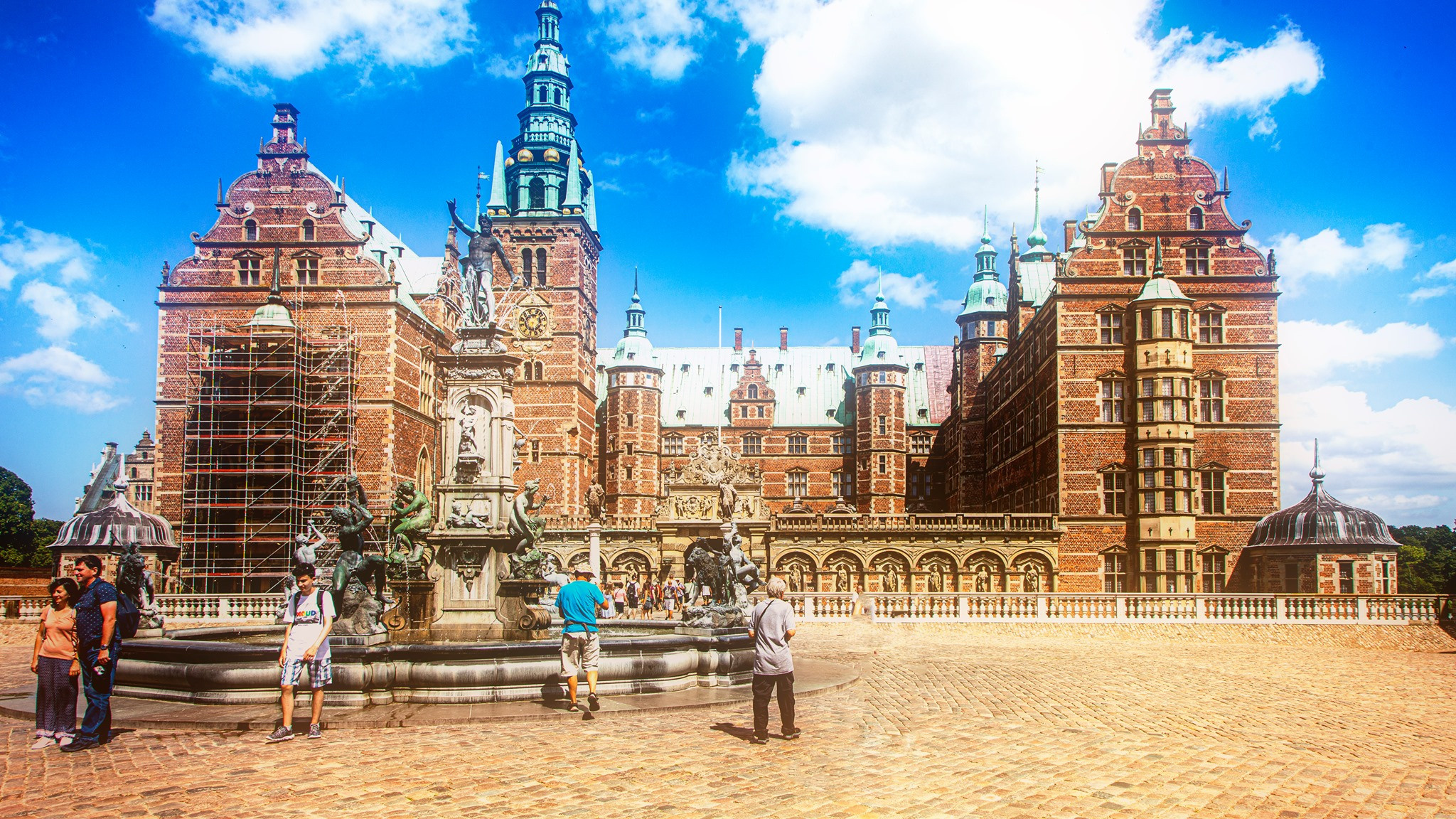 63.Kongeriget Danmark.Frederiksborg.Hillerød.22/7-30/7/2019. Путешествия в формате 360......