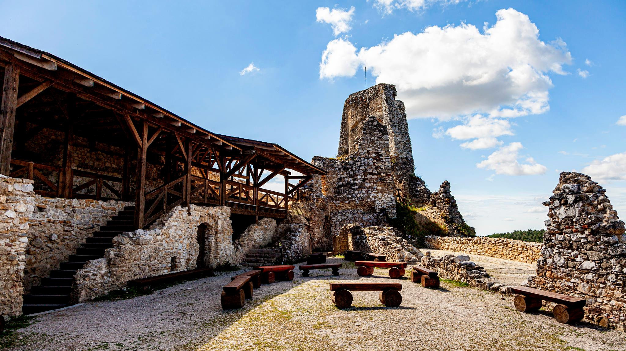 84.Čachtický hrad.13/7-19/7/2020. Путешествия в формате 360......