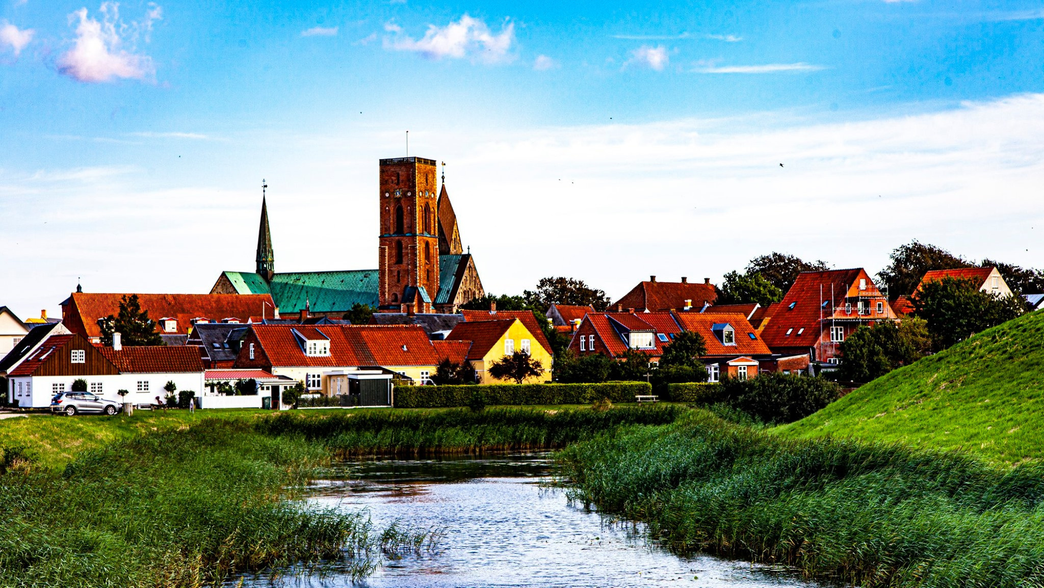 55.Kongeriget Danmark.Ribe.22/7-30/7/2019. Путешествия в формате 360......