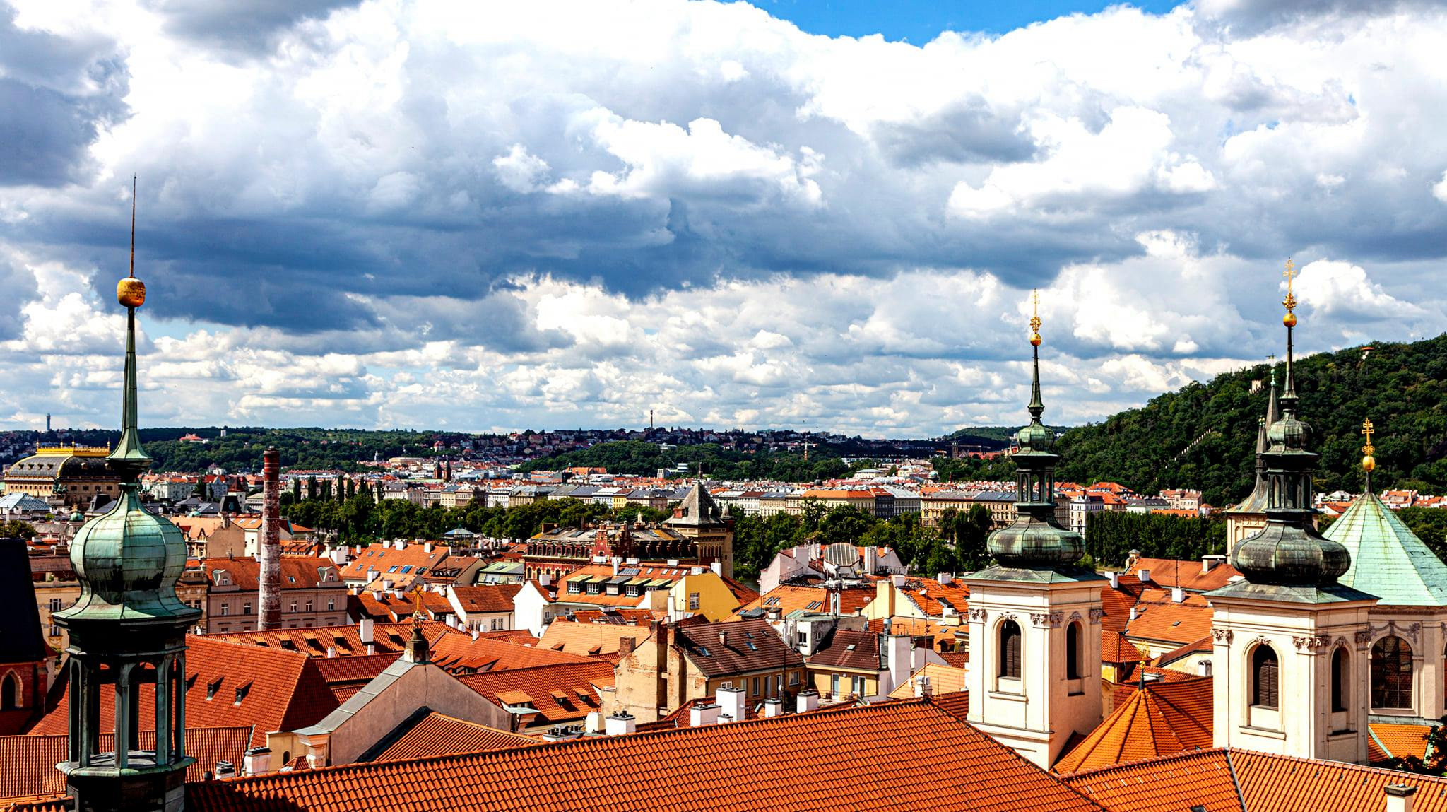80.Roofs of Prague.28/6/2020. Путешествия в формате 360......