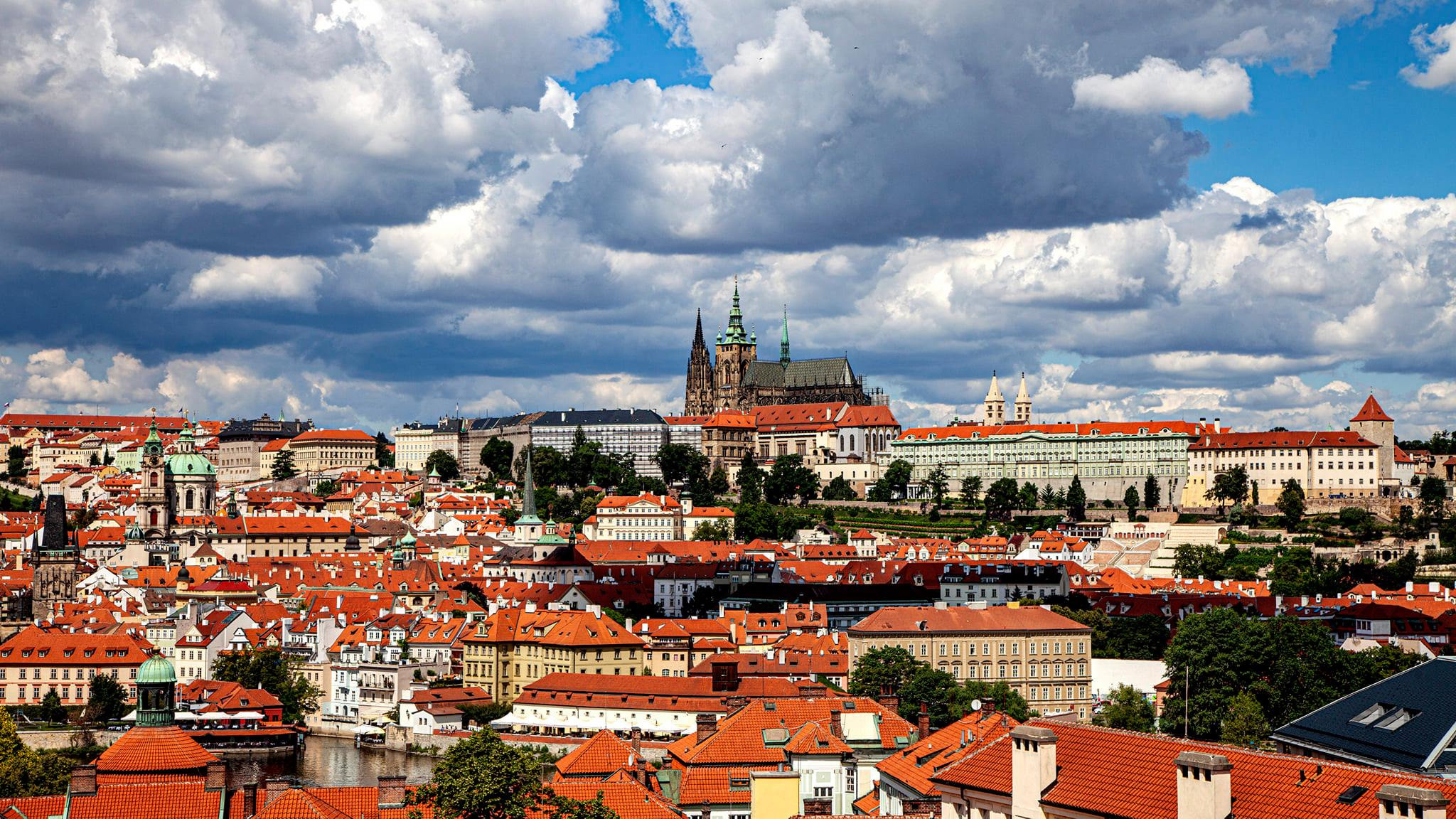 80.Roofs of Prague.28/6/2020. Путешествия в формате 360......