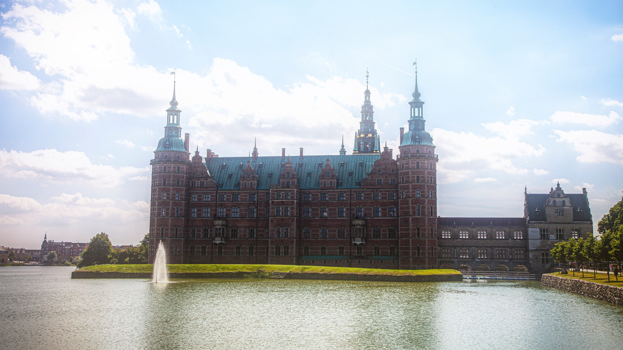 63.Kongeriget Danmark.Frederiksborg.Hillerød.22/7-30/7/2019. Путешествия в формате 360......