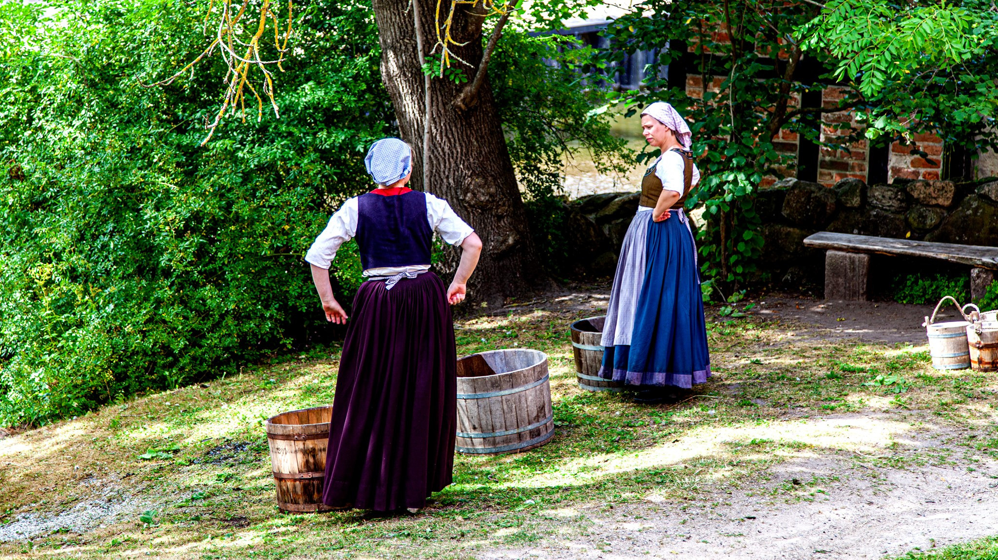 61.Kongeriget Danmark.Argus.Den Gamle By.22/7-30/7/2019. Путешествия в формате 360......