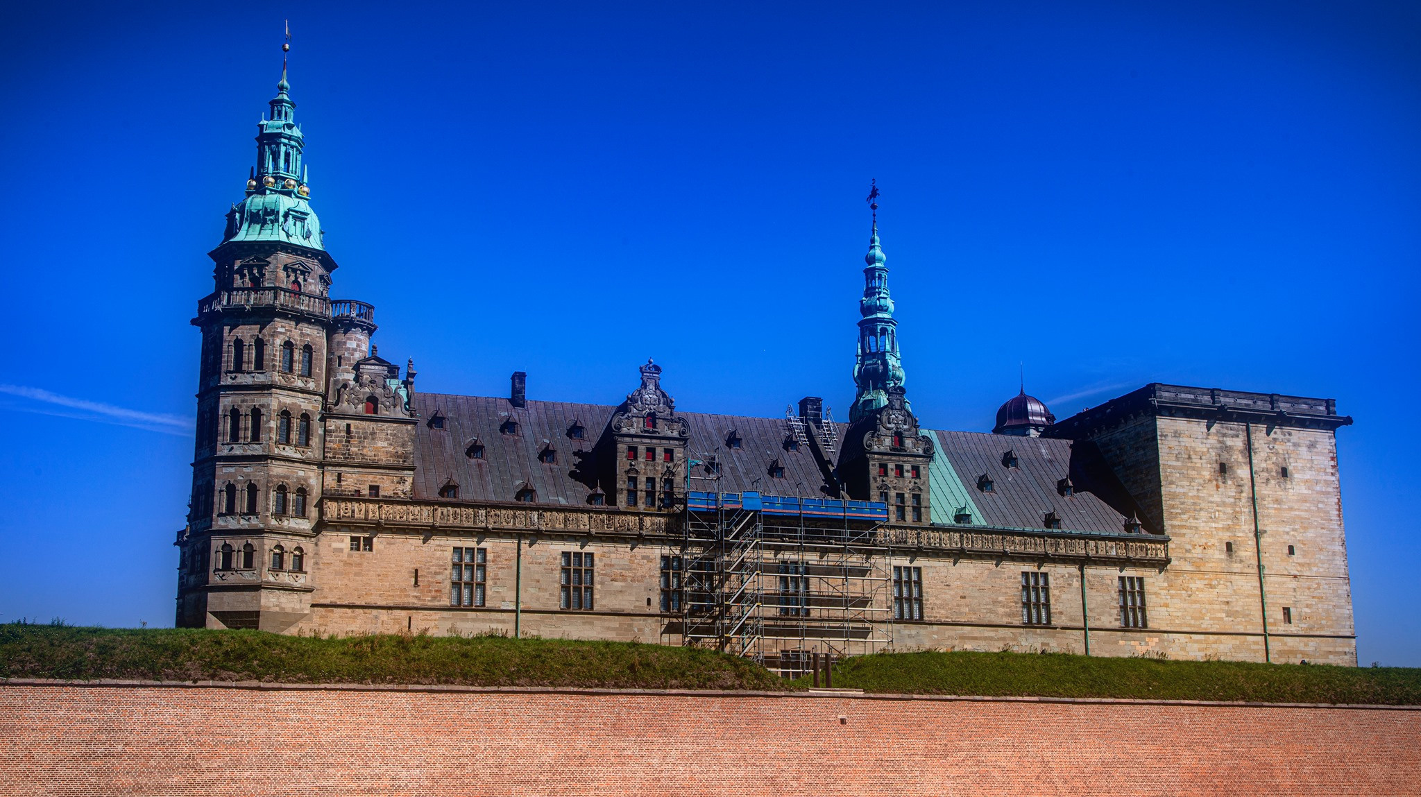 64.Kongeriget Danmark.Helsingør.Kronborg.22/7-30/7/2019. Путешествия в формате 360......