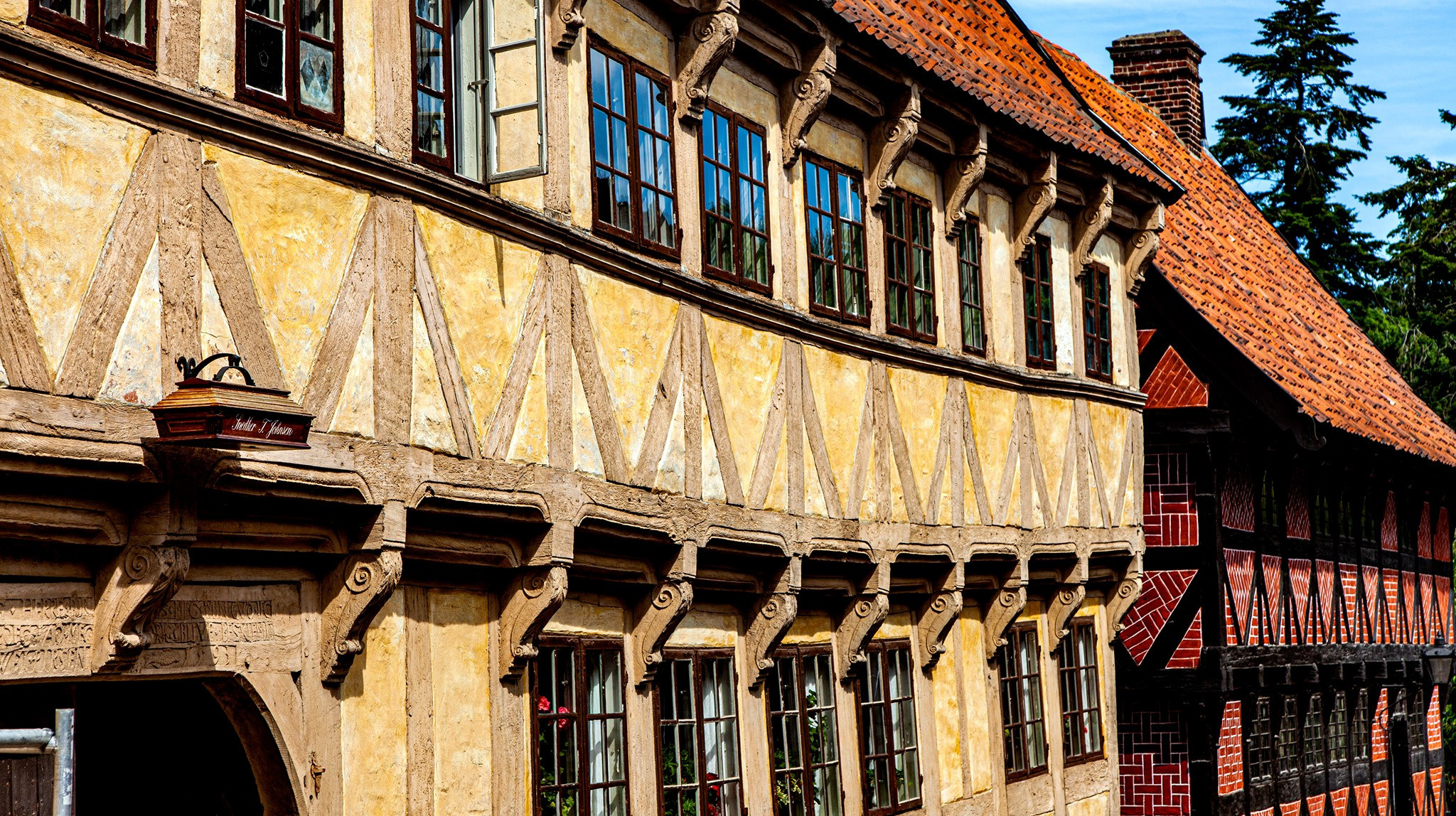 61.Kongeriget Danmark.Argus.Den Gamle By.22/7-30/7/2019. Путешествия в формате 360......