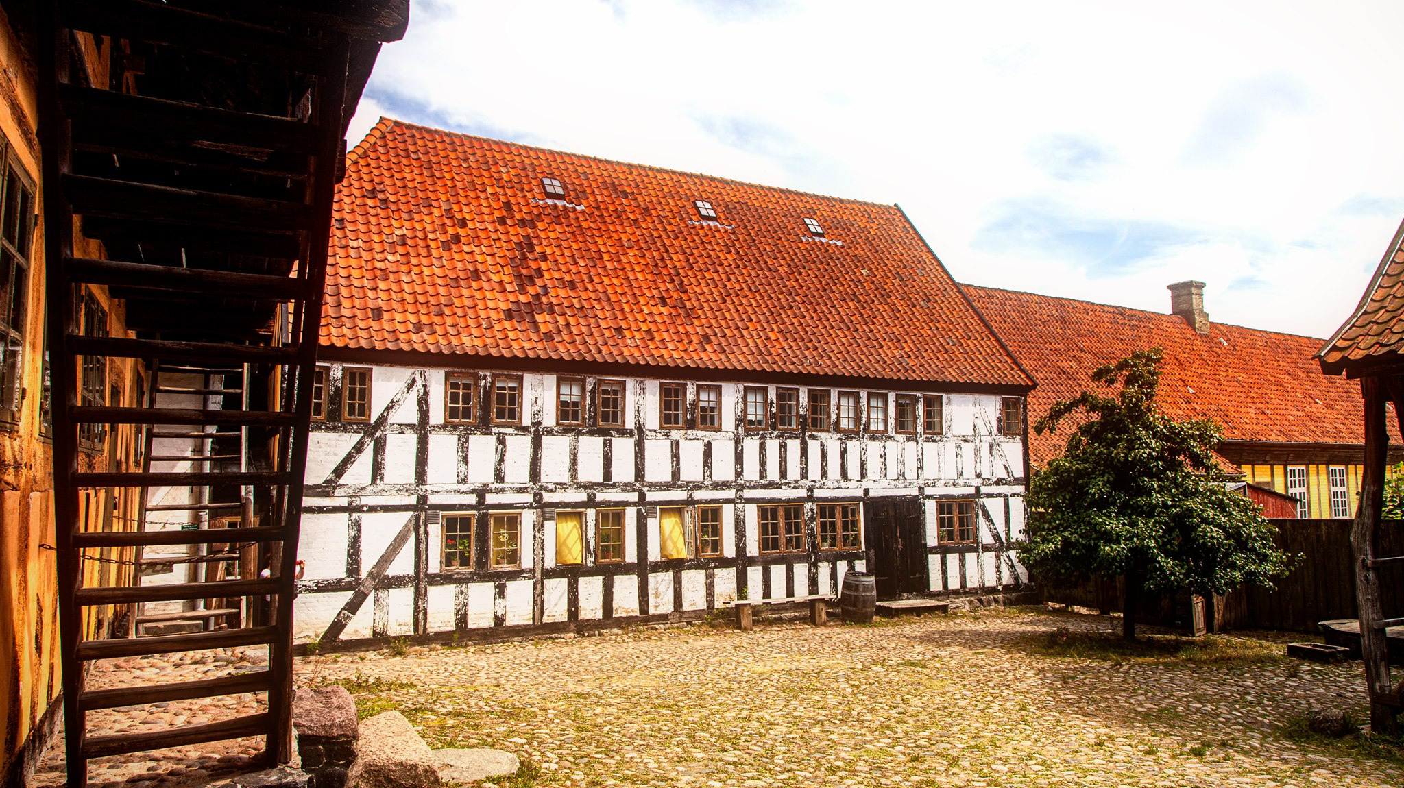 61.Kongeriget Danmark.Argus.Den Gamle By.22/7-30/7/2019. Путешествия в формате 360......