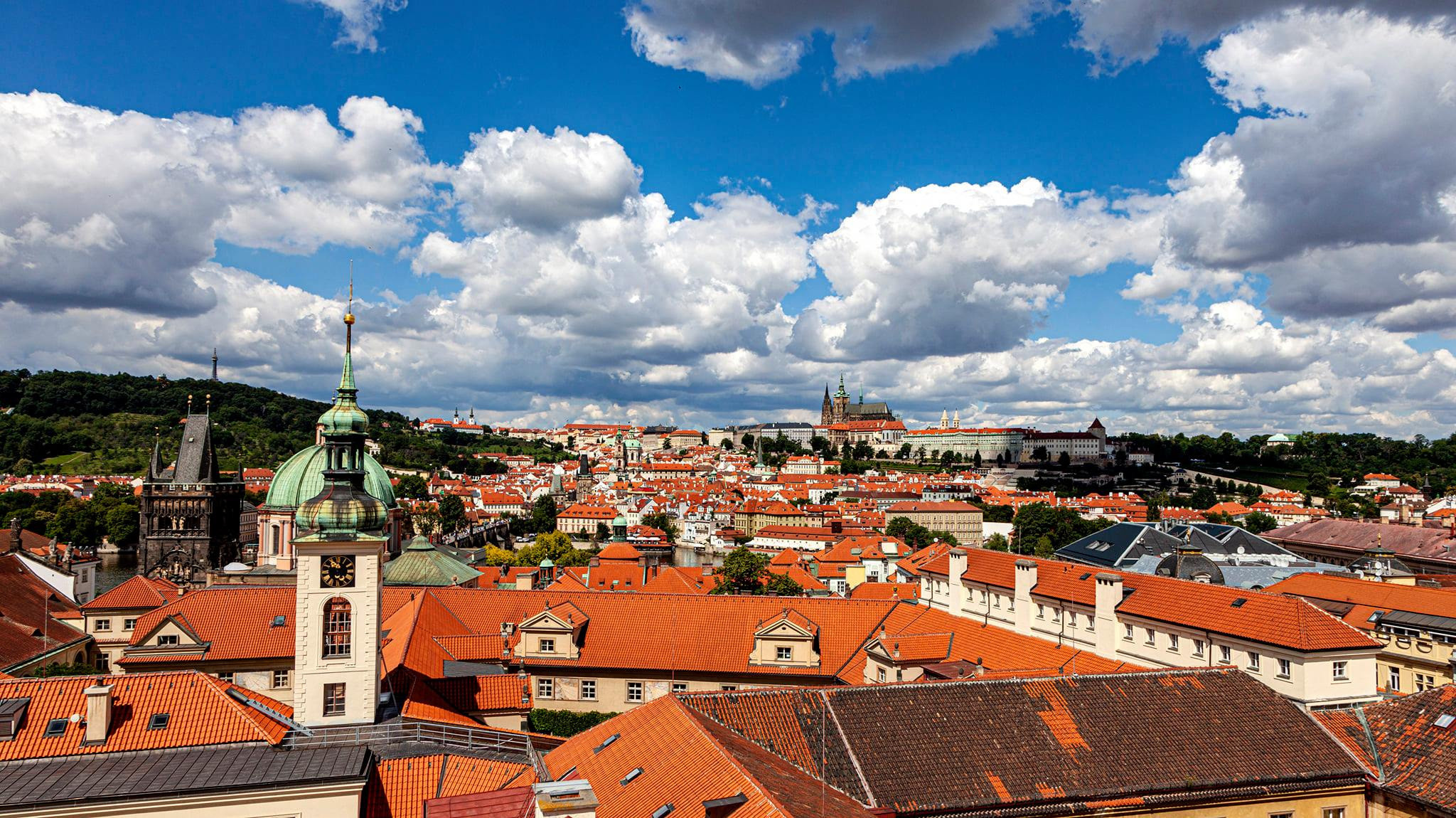 80.Roofs of Prague.28/6/2020. Путешествия в формате 360......