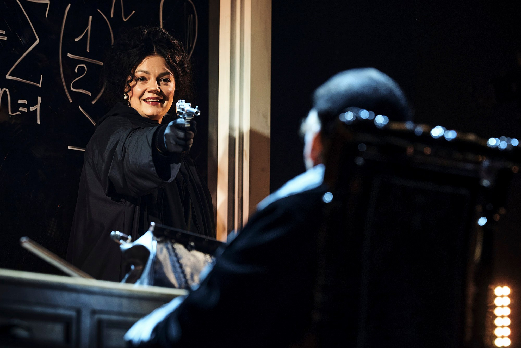 "Six Sherlocks", dir. Sergey Golomazov, © Mikhail Chekhov Riga Russian Theatre