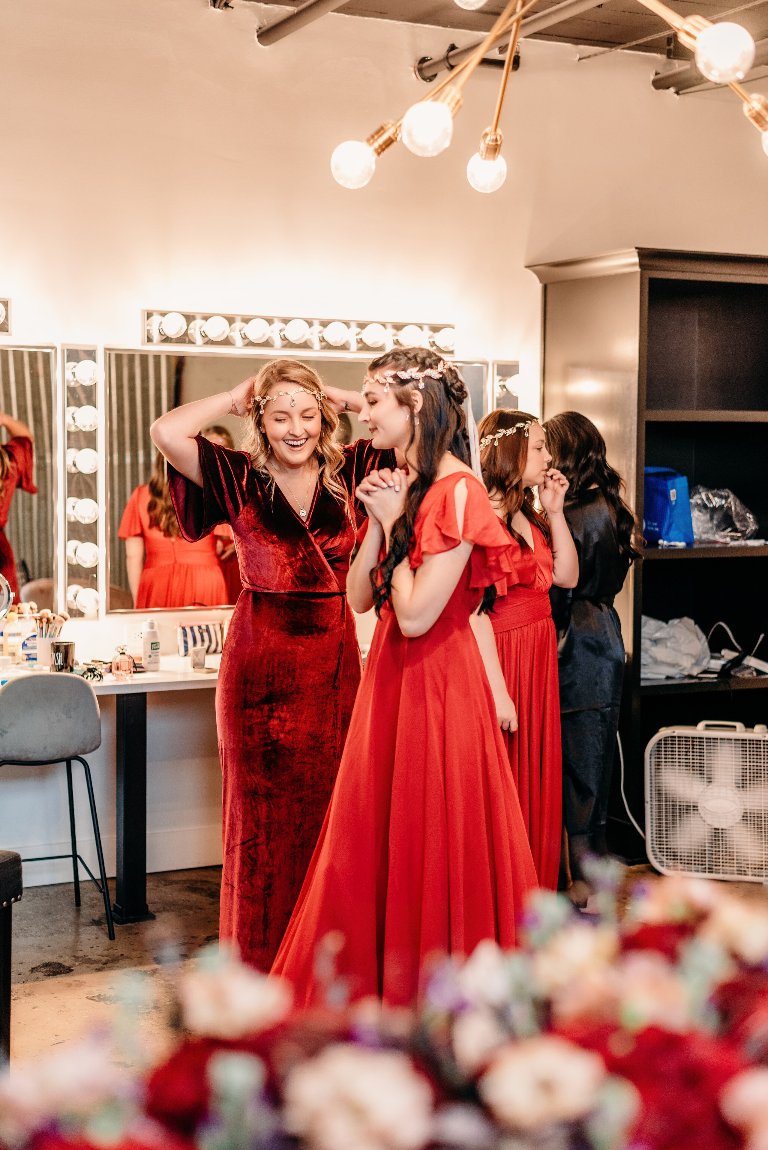 Bold & Dramatic Wedding at The Paper Mill on The Landing | Fort Wayne Wedding Photographer. Alexandria Danielle Photography | Fort Wayne & Indianapolis Wedding Photographer