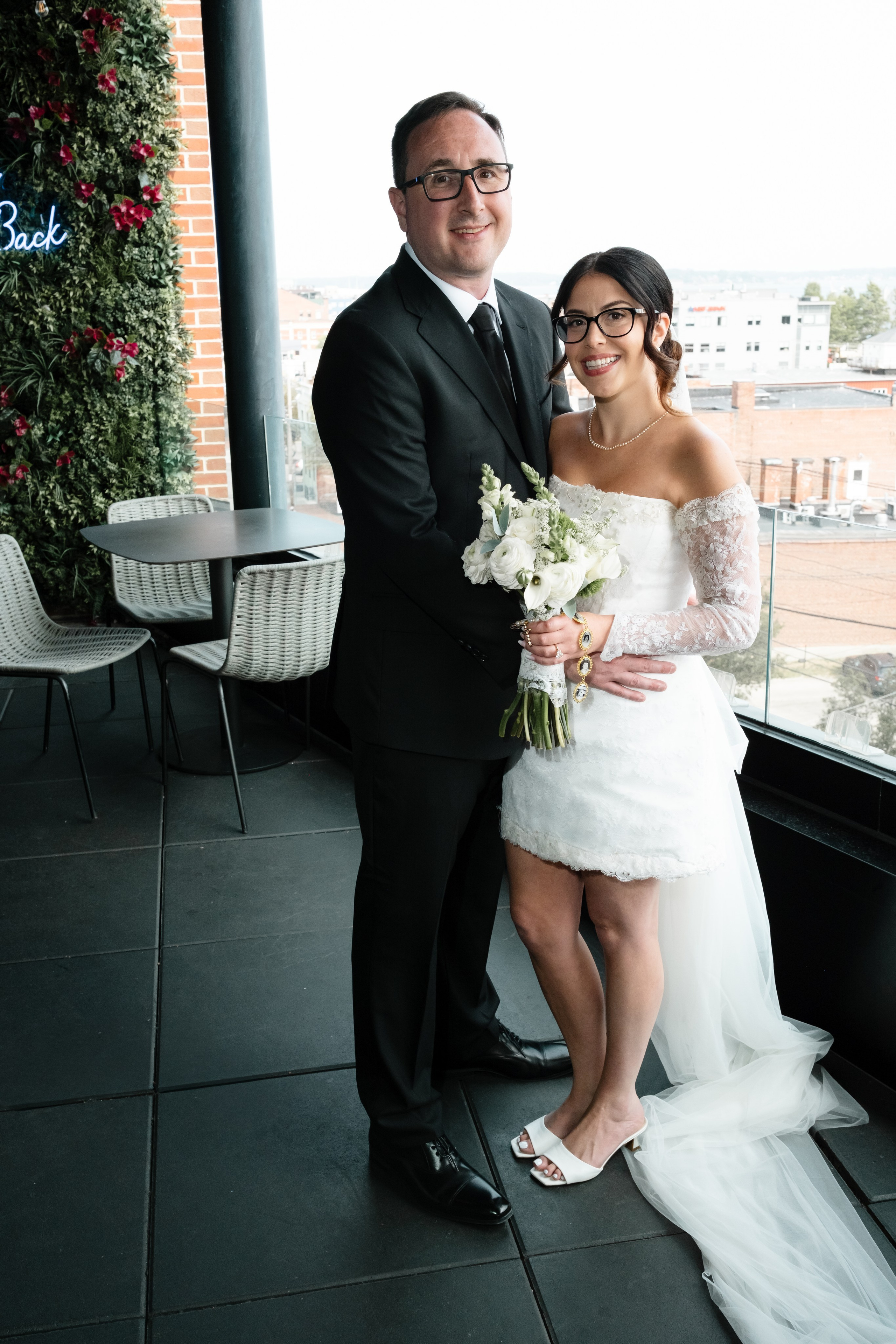 Ashley & Shawn | Intimate Wedding in Portland, ME