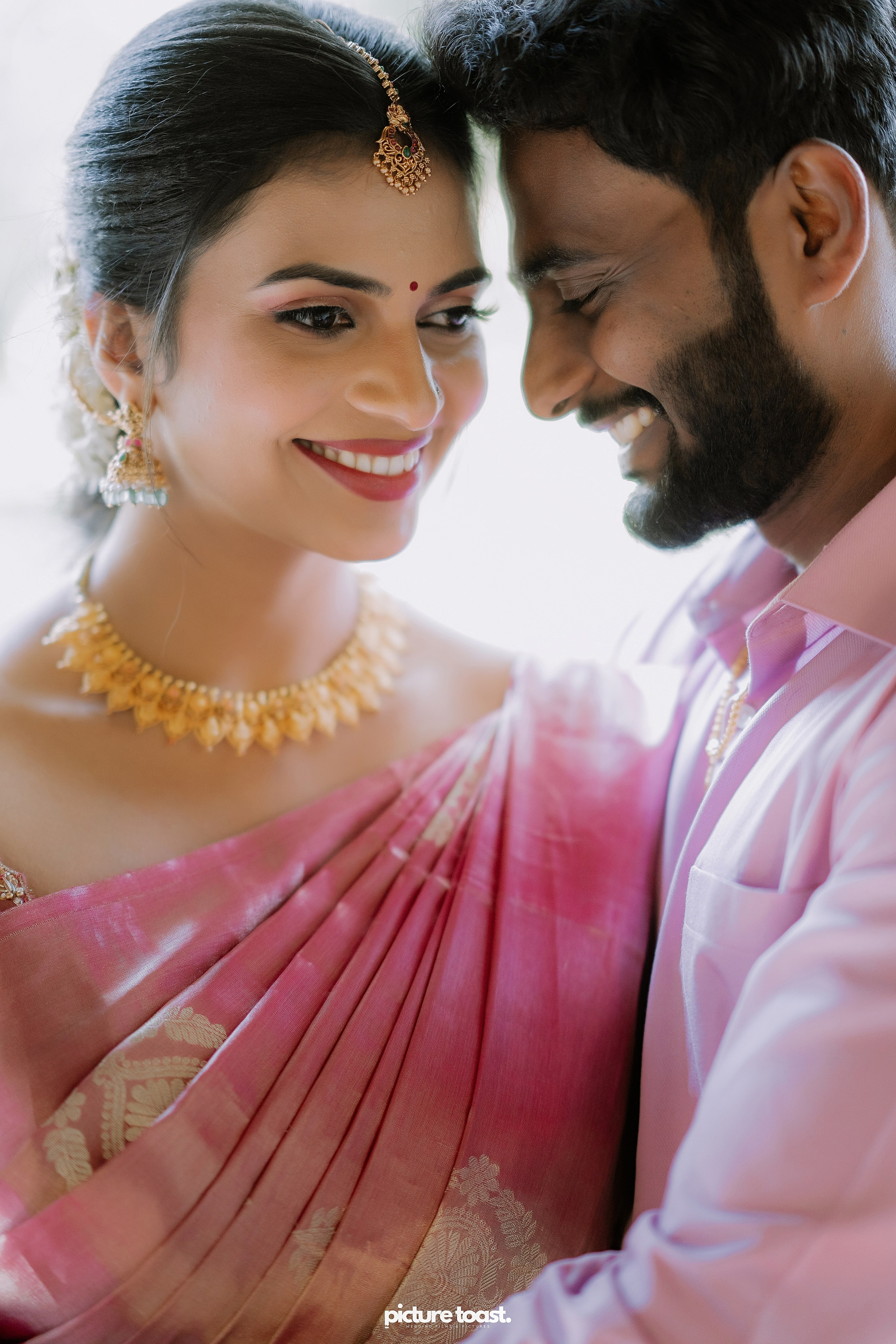 Wrapped in love and tradition. Fine art Wedding Photographers in India & Canada