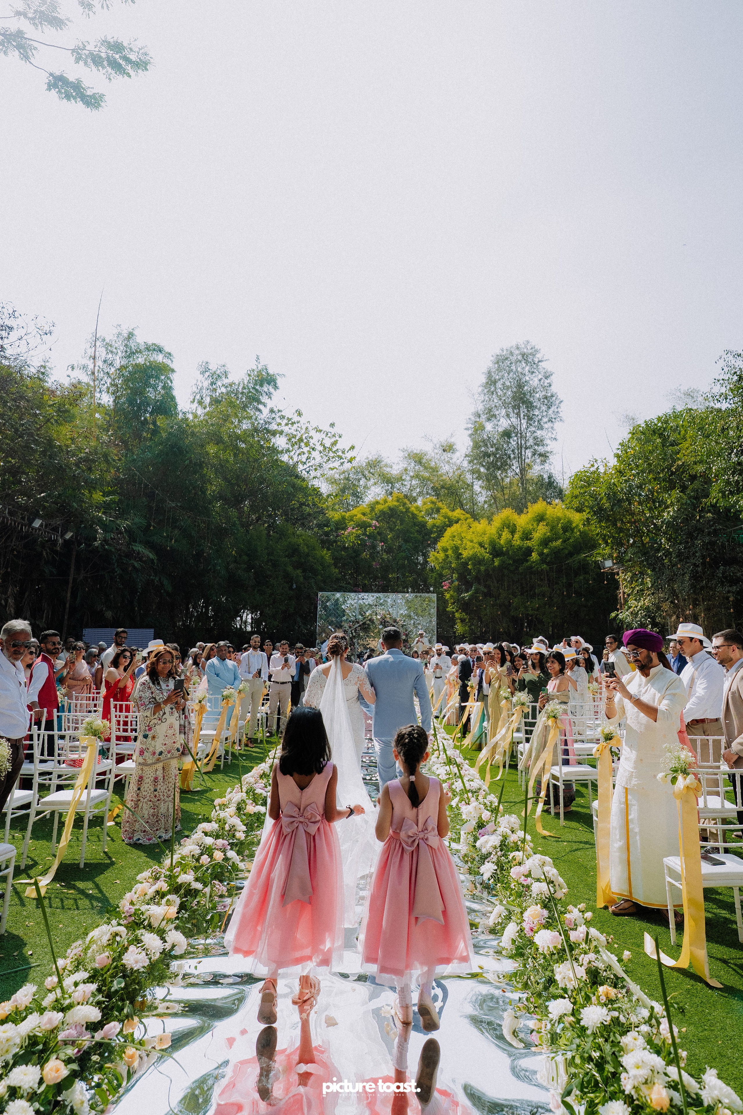 Blessing of Rajiv & Aashna. Fine art Wedding Photographers in India & Canada