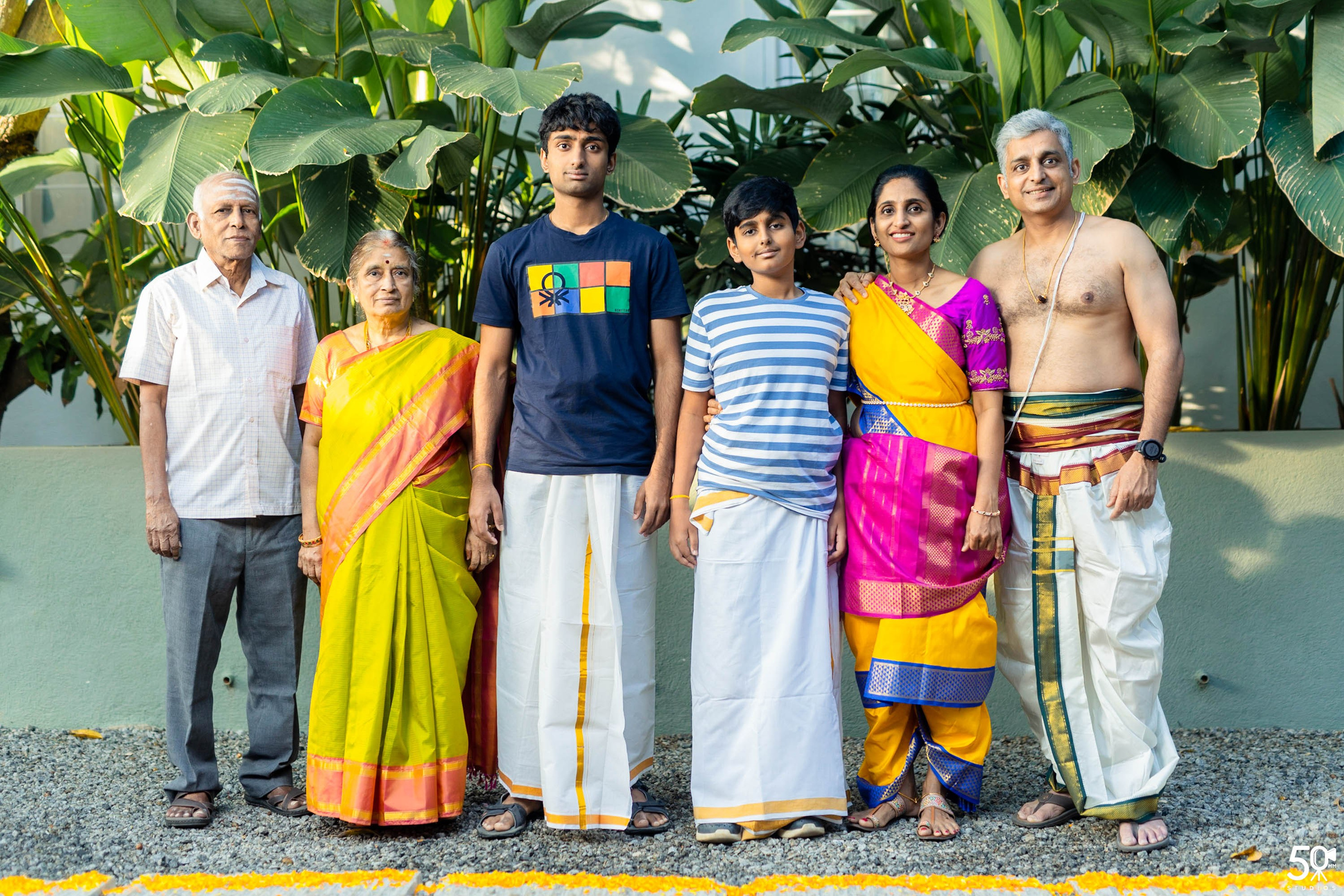 SANJAY AND SAKETH UPANAYANA. 50mm STUDIOS