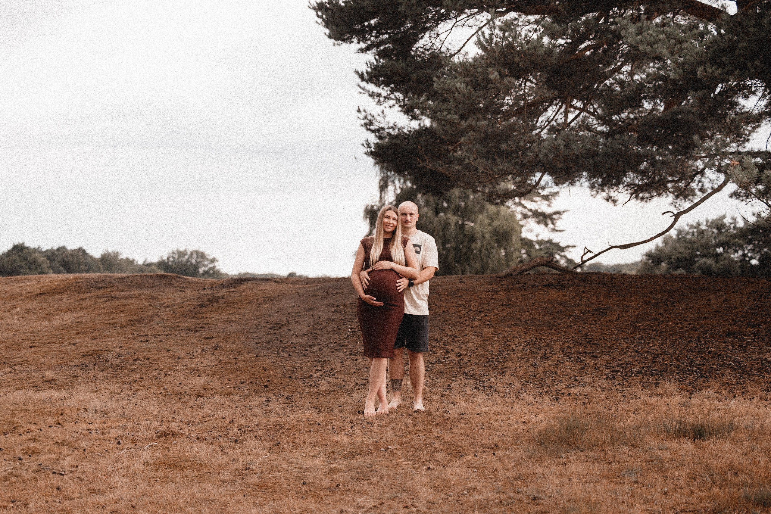 Babybauch Shooting in der Westruper Heide | Reiche Fotografie. Hochzeitsfotografin Bochum | Halyna Reiche Fotografie NRW