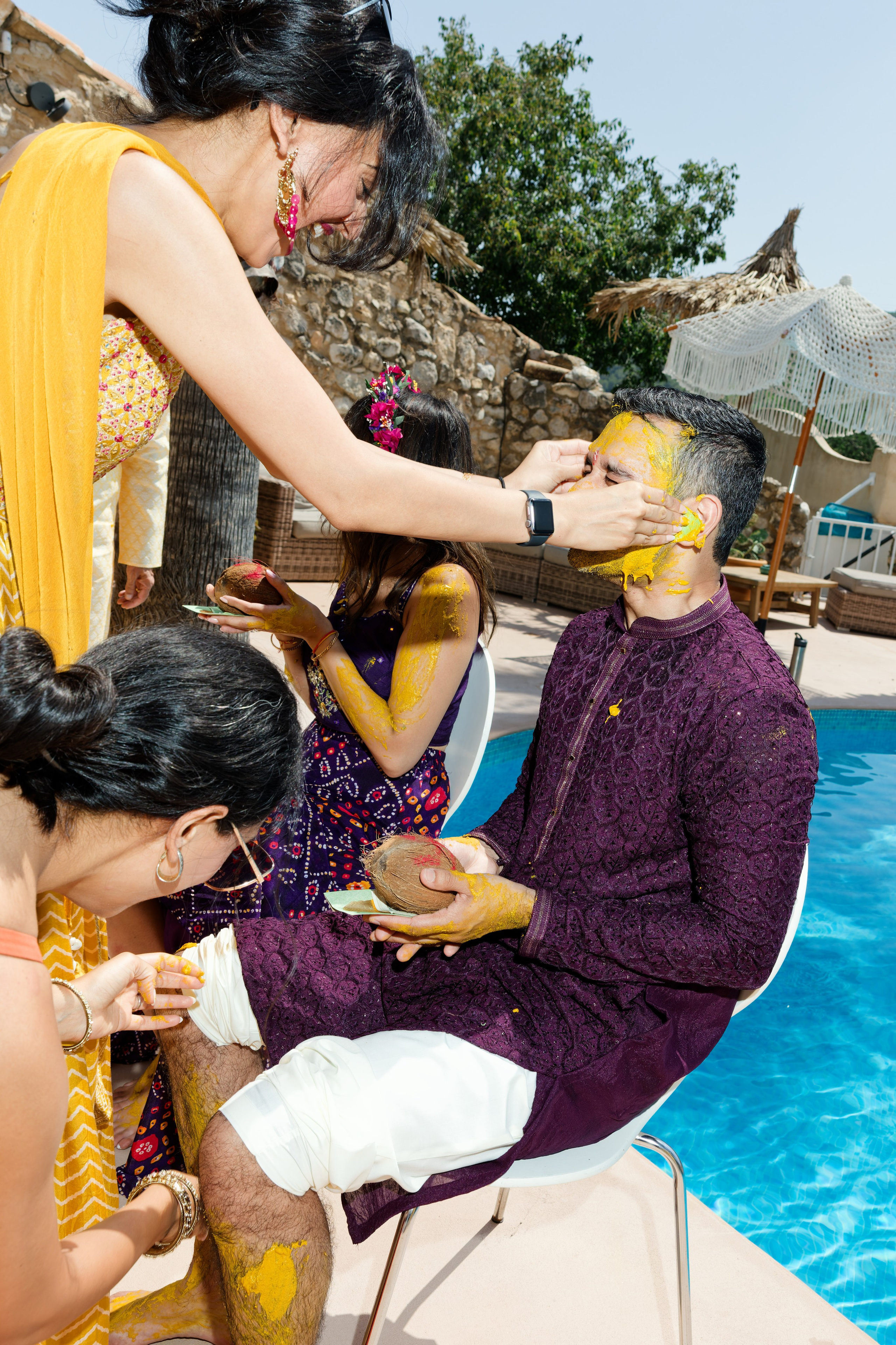 Haldi Ceremony & Mehndi Night & pre-wedding dinner, Barcelona
