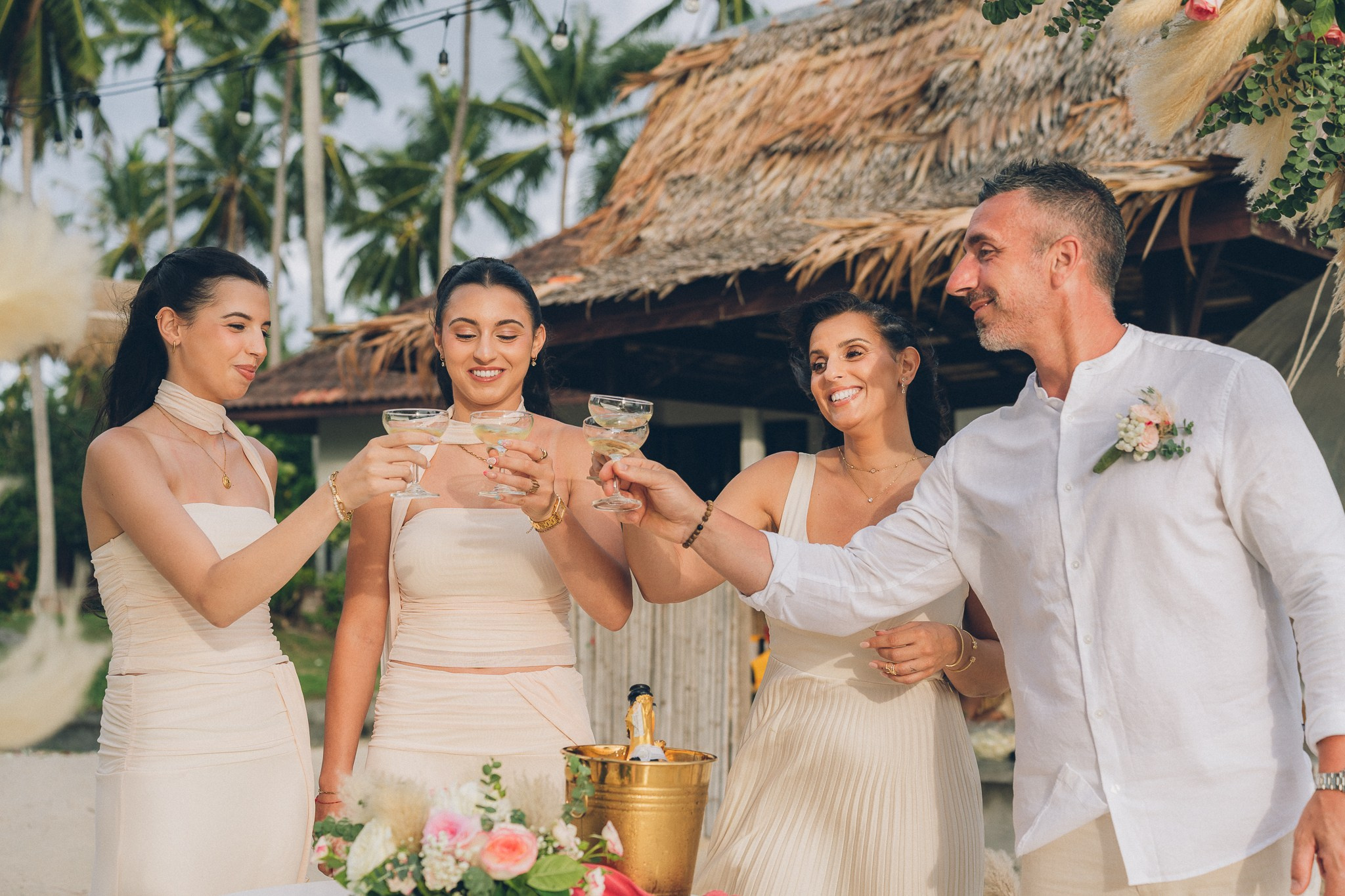 Ventrone Antonella and Lespes Angelo. Mariage à Koh Samui, en Thaïlande. Whatsapp: +66 94 3 650 301