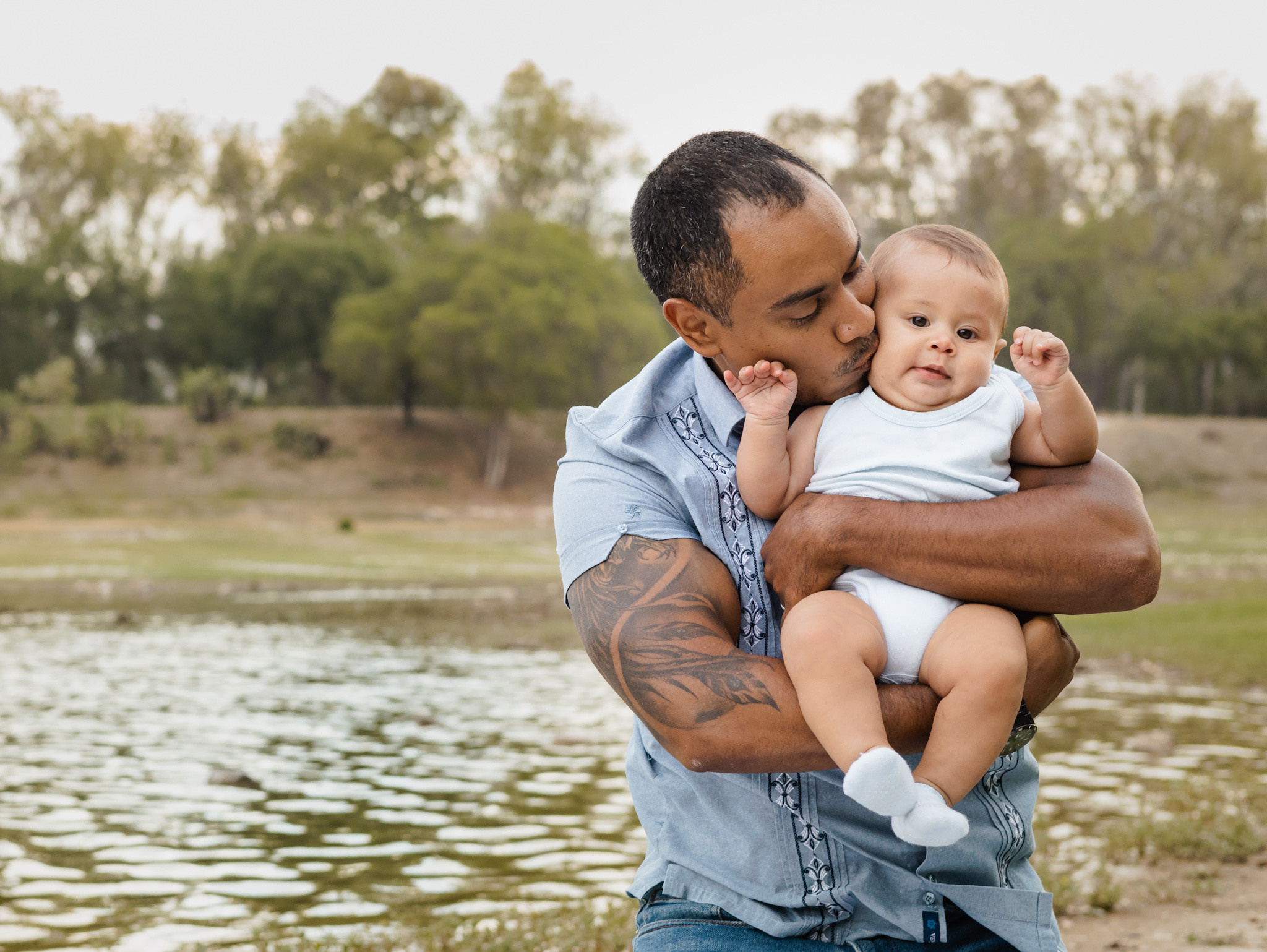 Father’s Day Photoshoot. Rodinná, těhotenská, newborn a lifestyle fotografka v Písku Oxana Telupilova