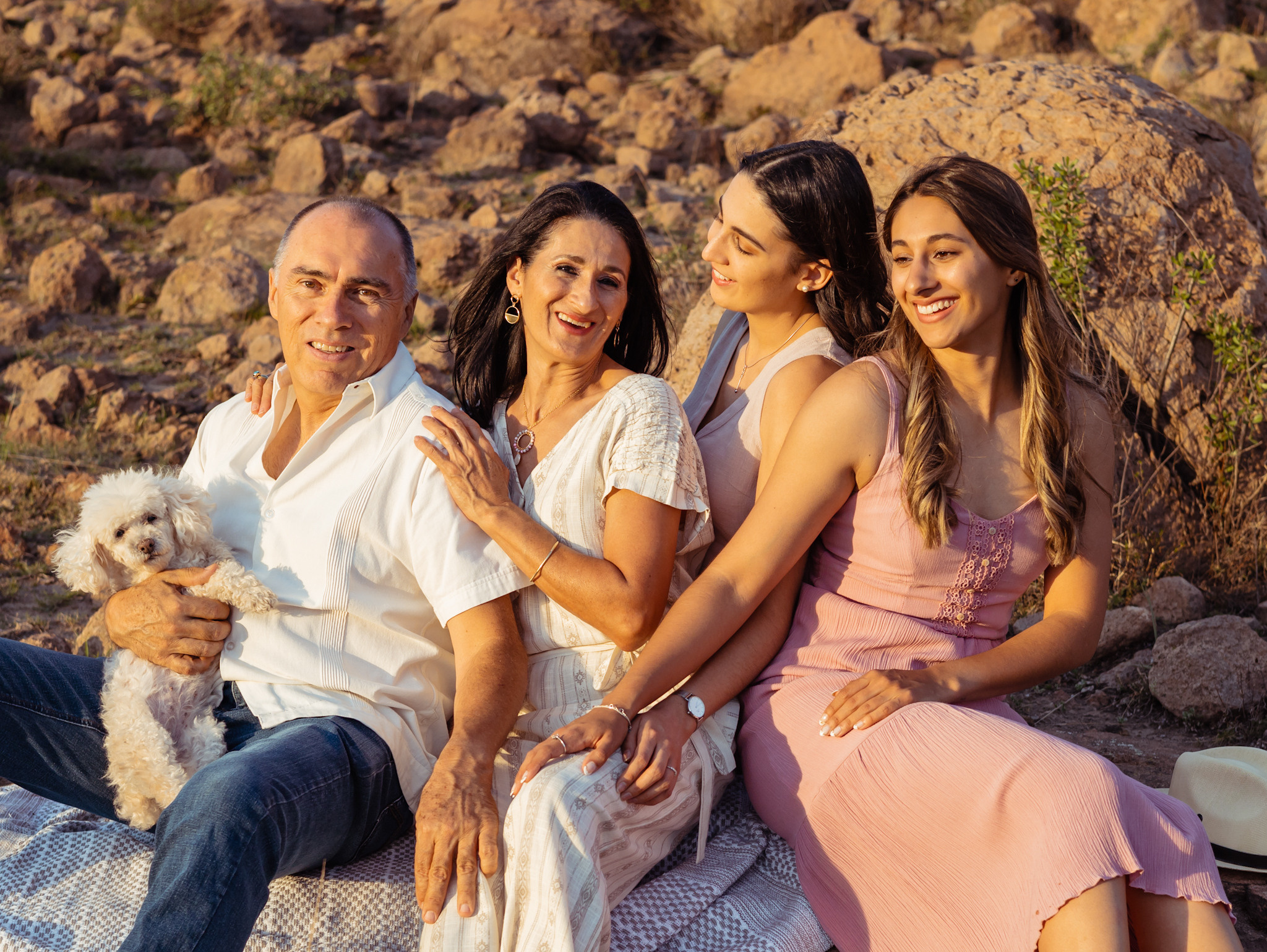 Rodinné focení. Lifestyle a rodinná fotografka v Pisku Oxana Telupilova