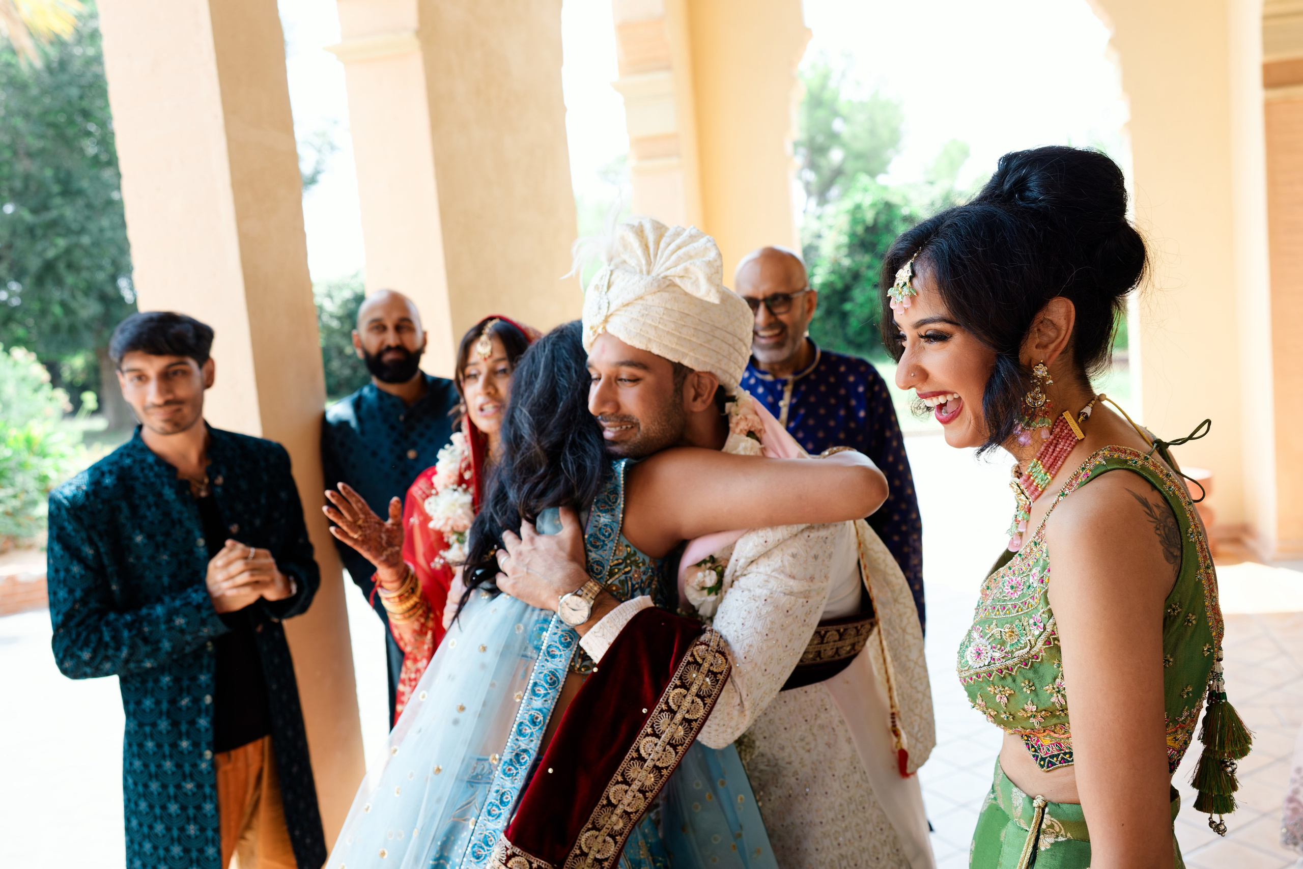 Indian wedding at Gran Villa Rosa, Barcelona